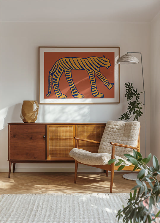 Bold Tiger Stride (NEW) - Posterbox