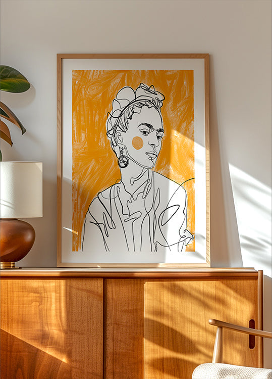 Muse in Orange (NEW) - Posterbox