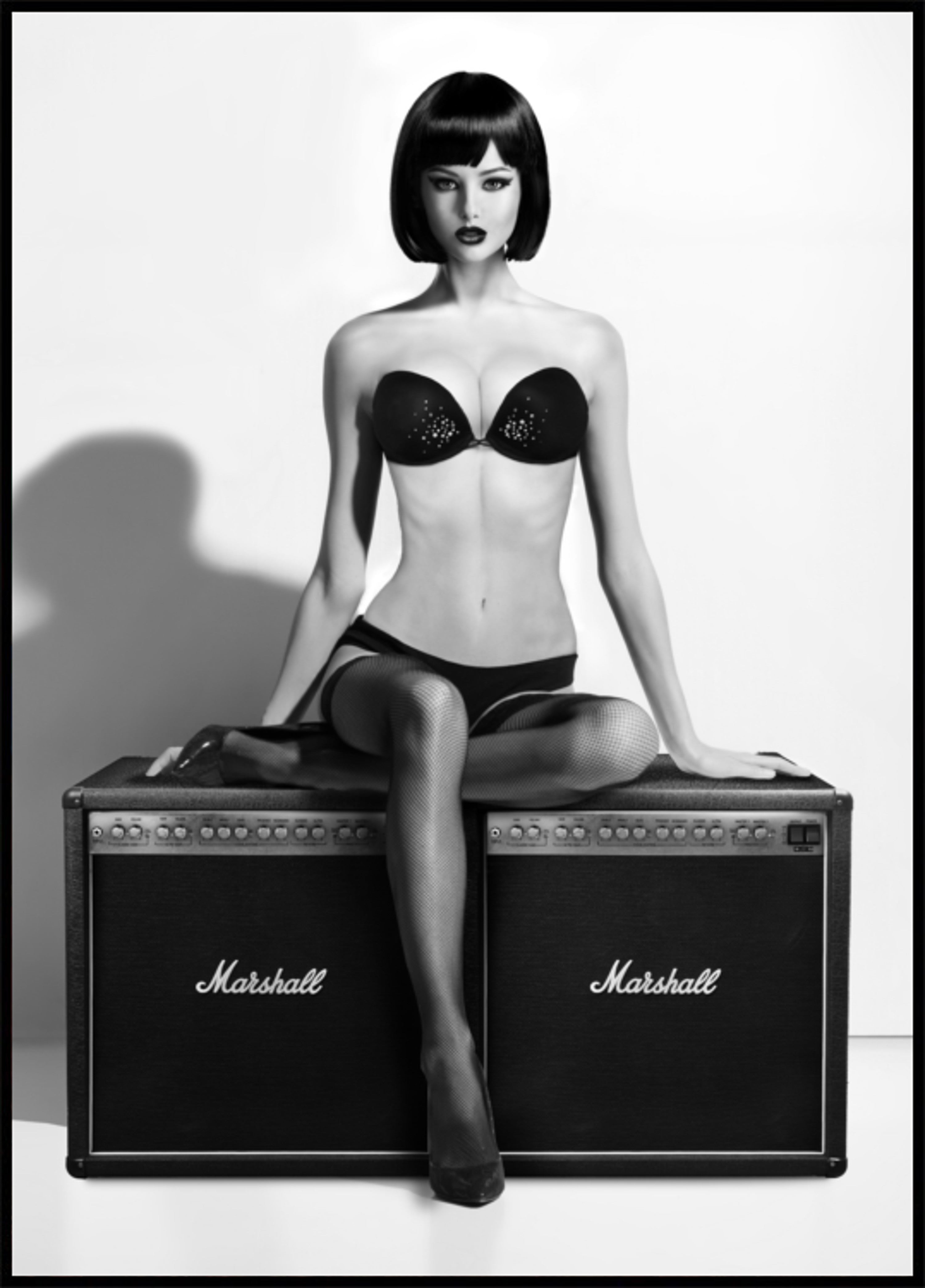 Yksivärinen studio Glamour
