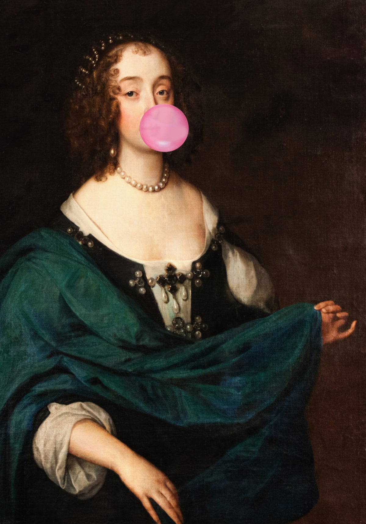 Klassinen Bubblegum muotokuva