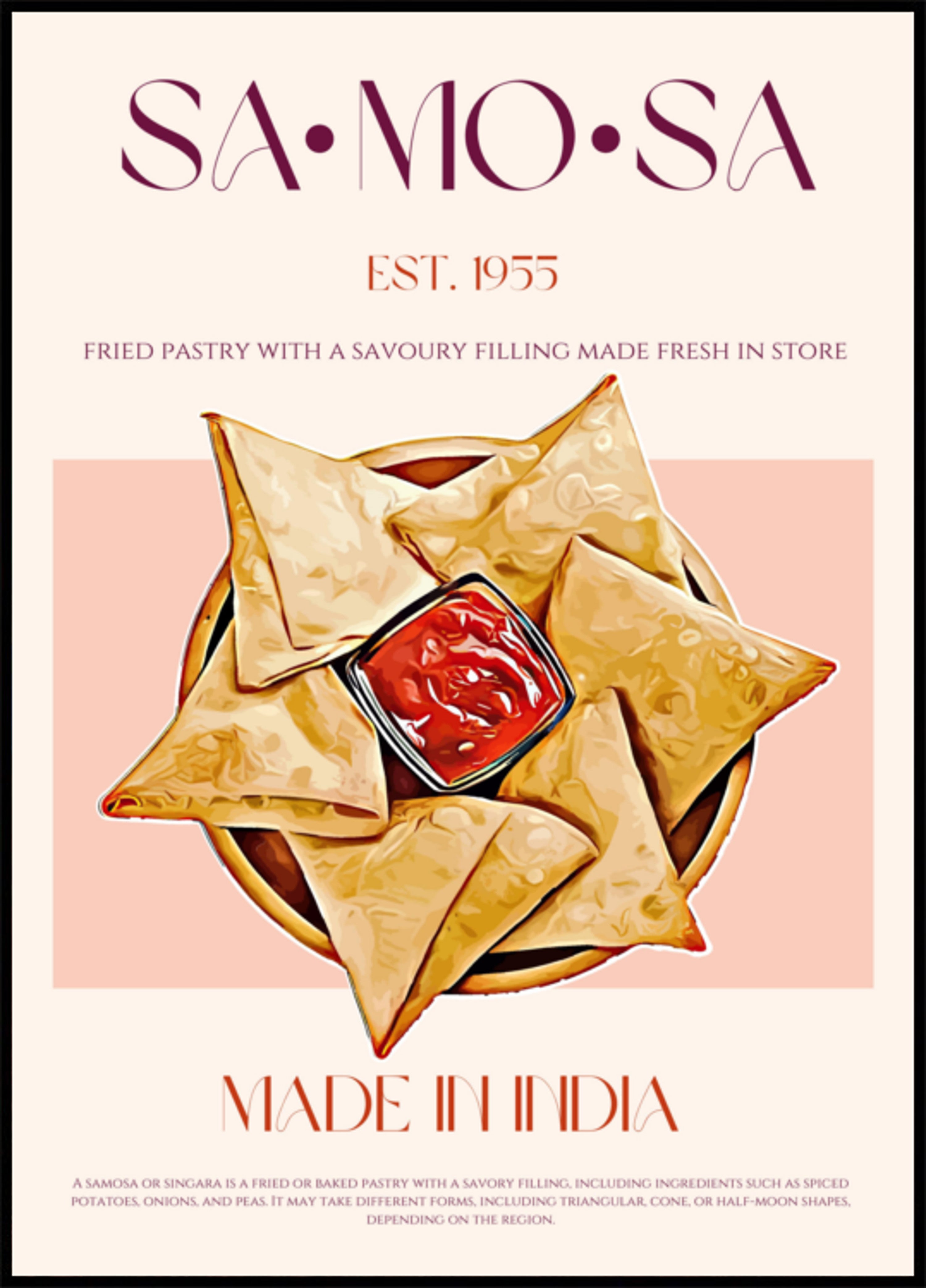 Golden Samosas dippillä