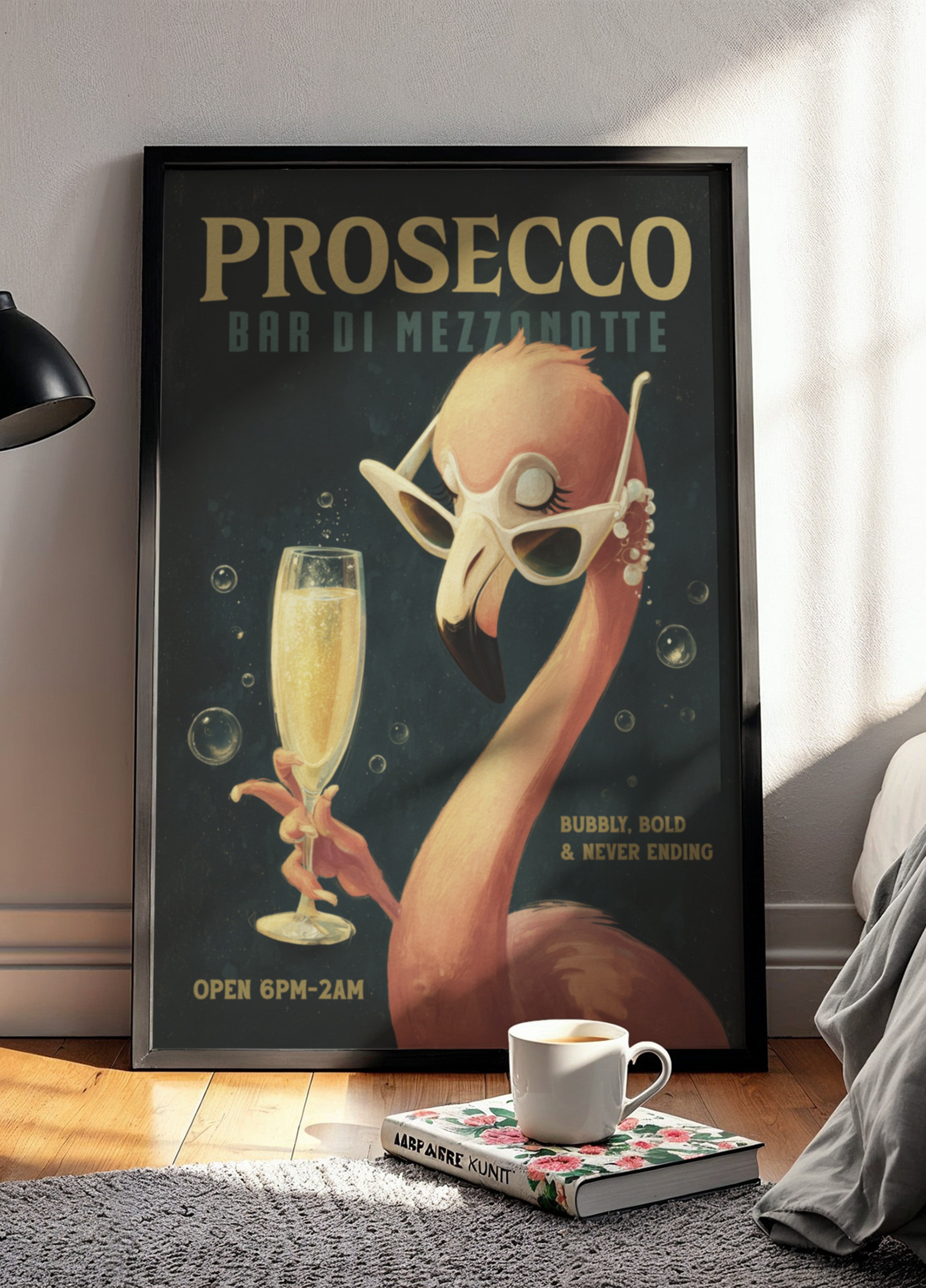 Viileä Flamingo Prosecco -baari