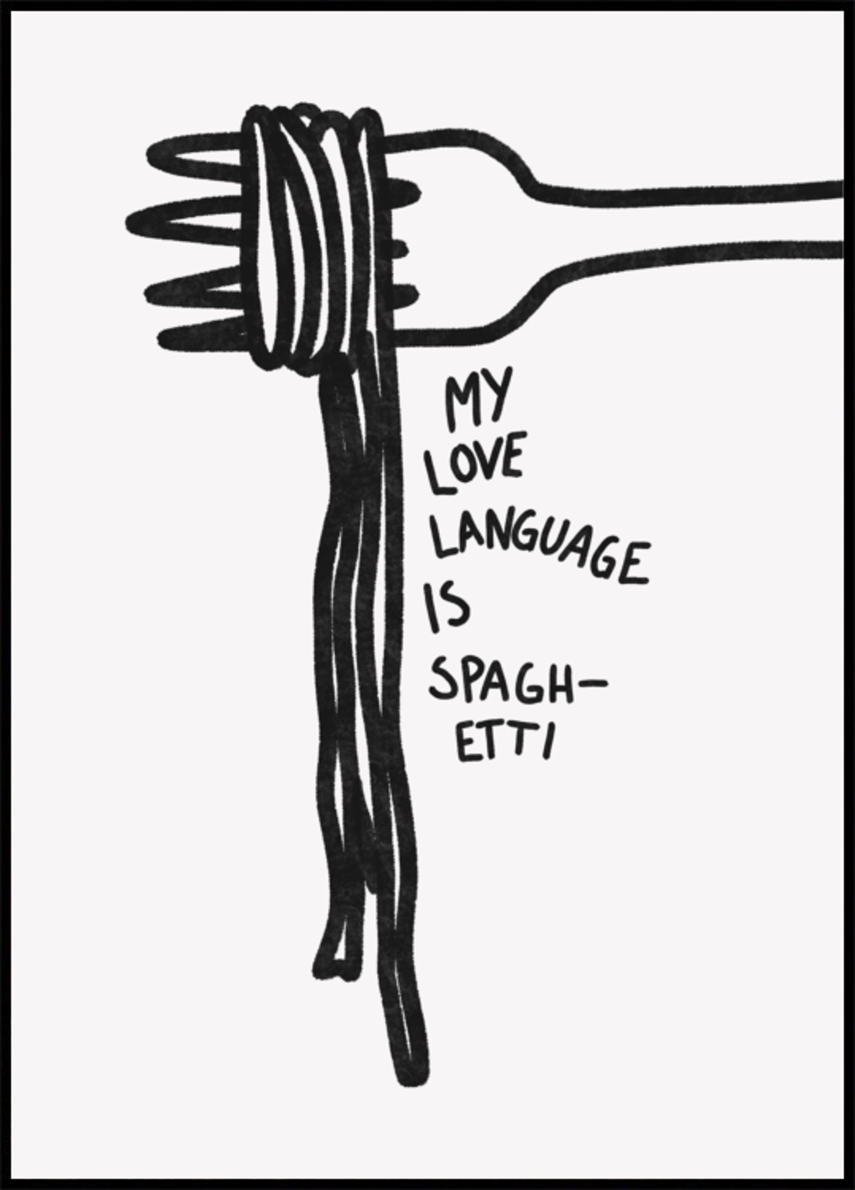Spagetin rakkauden kieli