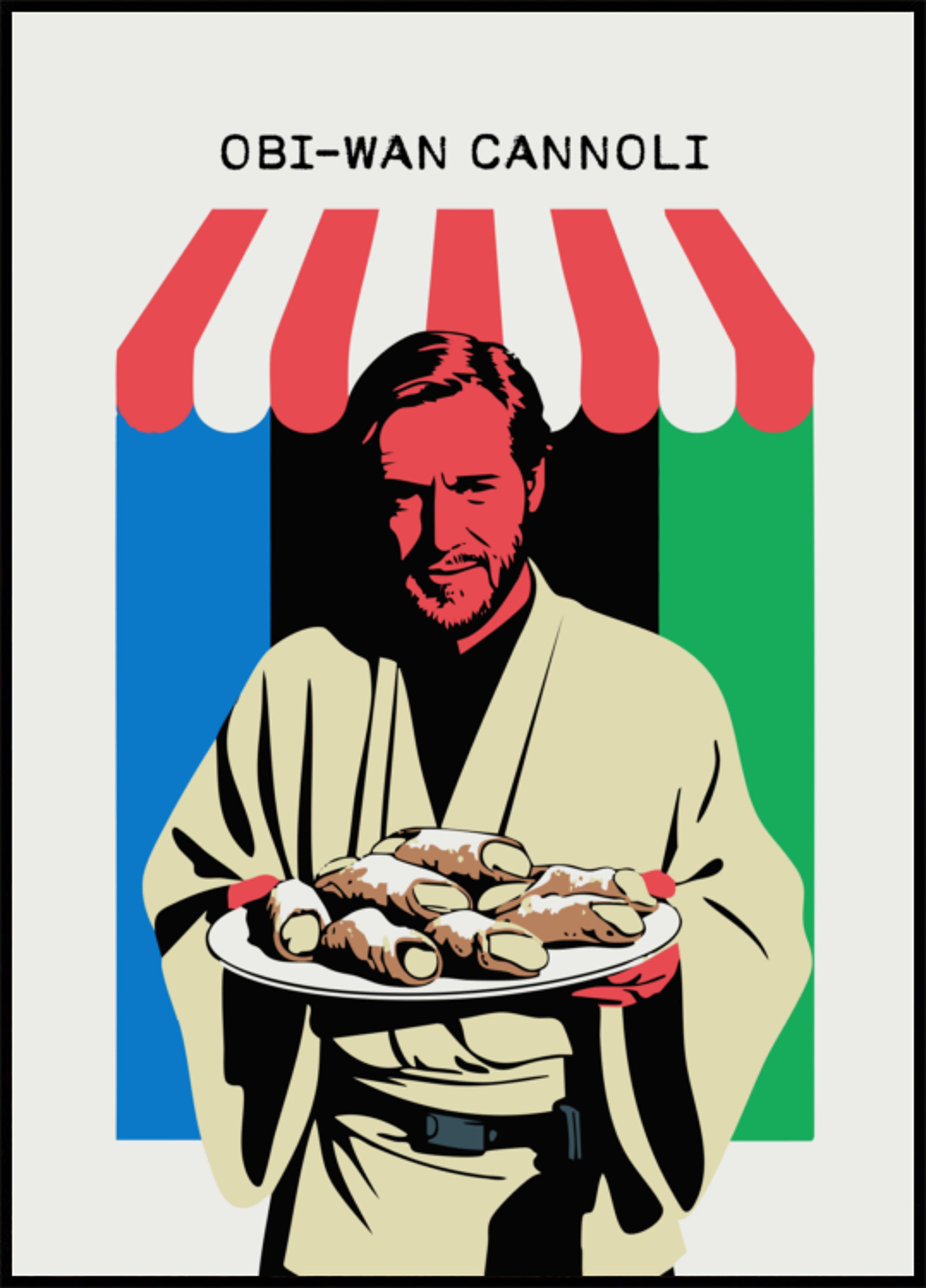 Bearded Hero's Cannoli - Posterbox
