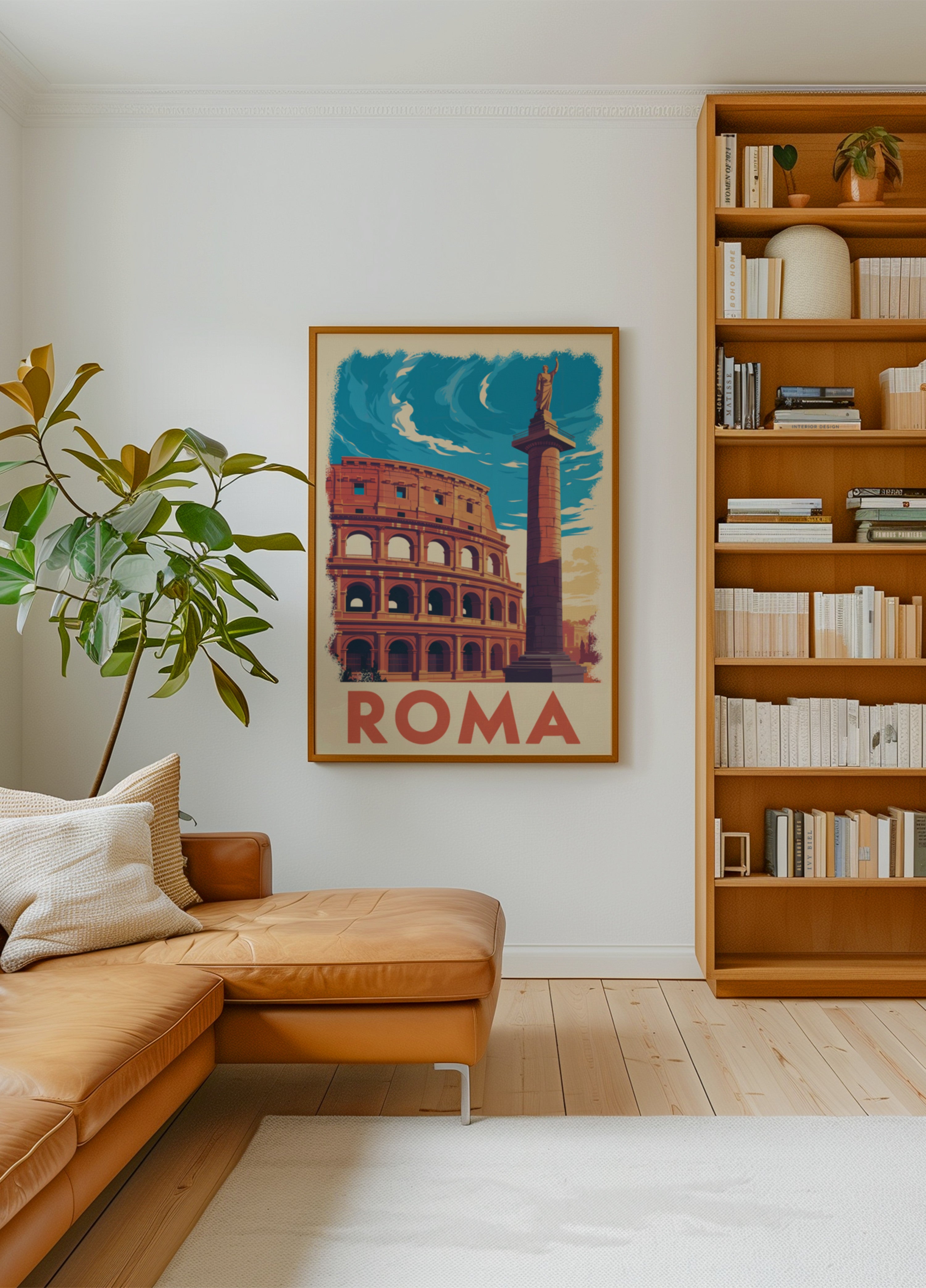 Rome Colosseum Column - Posterbox