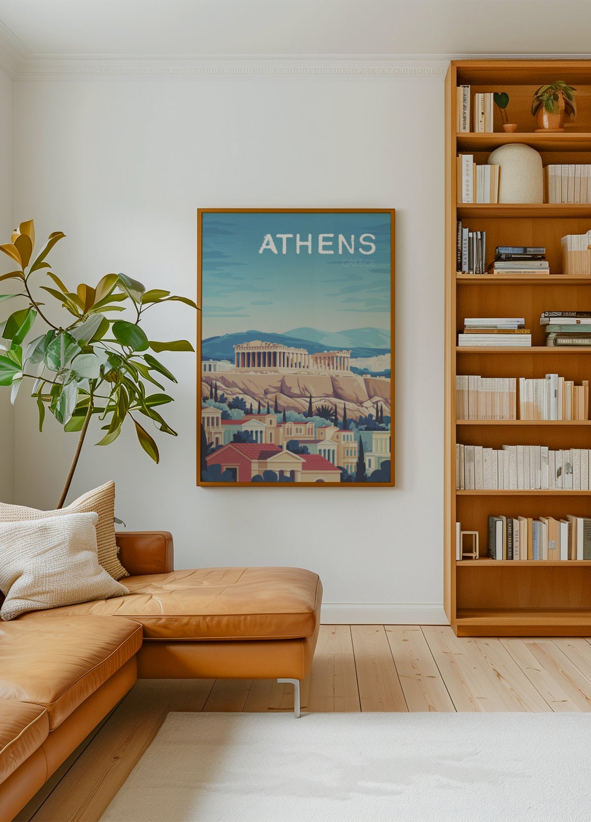 Ateenan Akropolis-näkymä