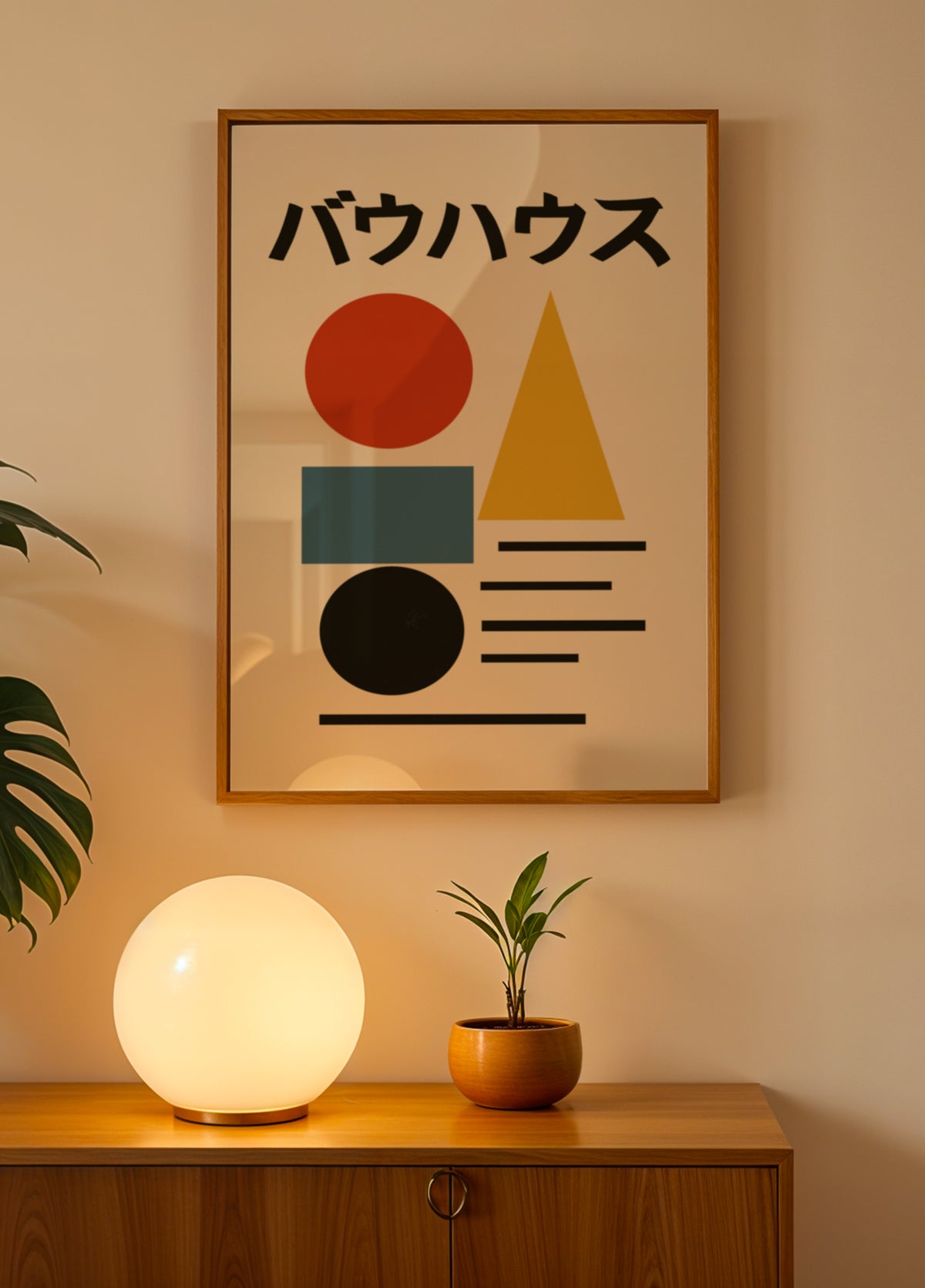 Bauhausin geometrinen tiivistelmä