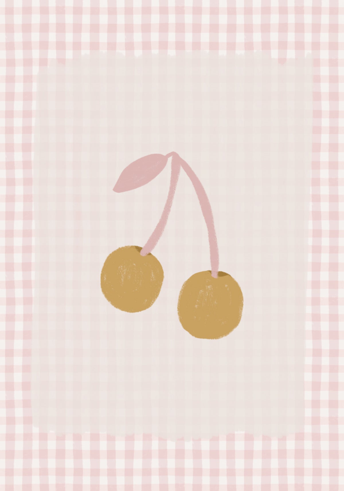 Makeat Gingham-kirsikat