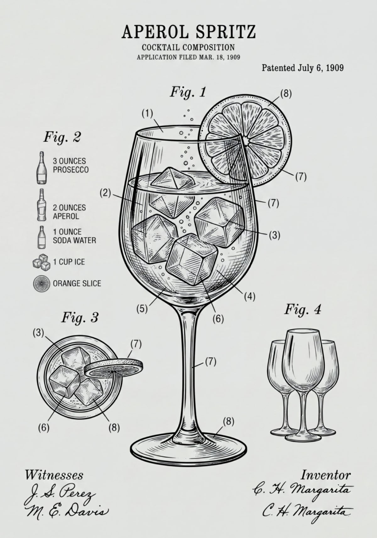 Aperol Spritzin patentti