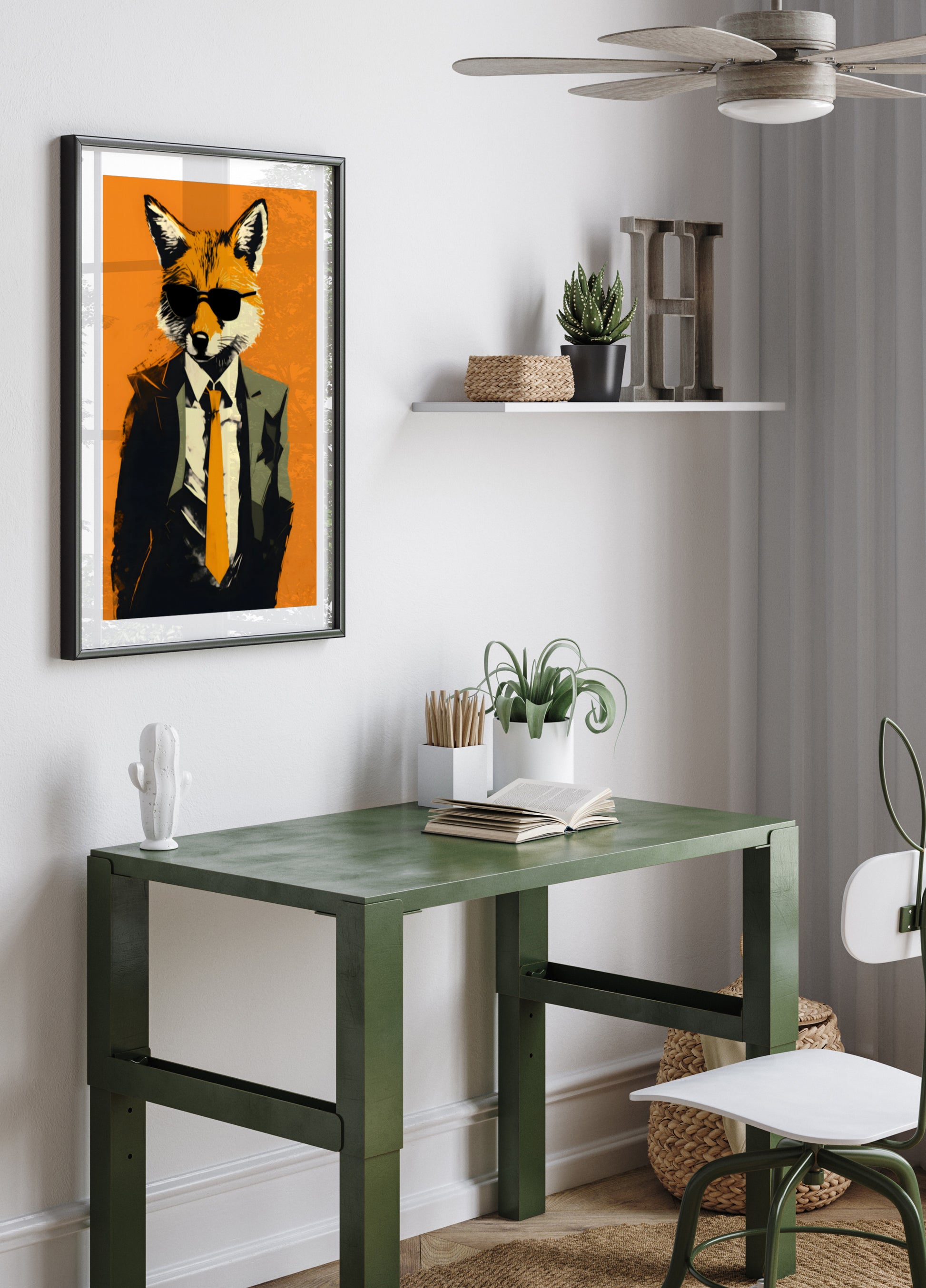 Dapper Fox muotokuva