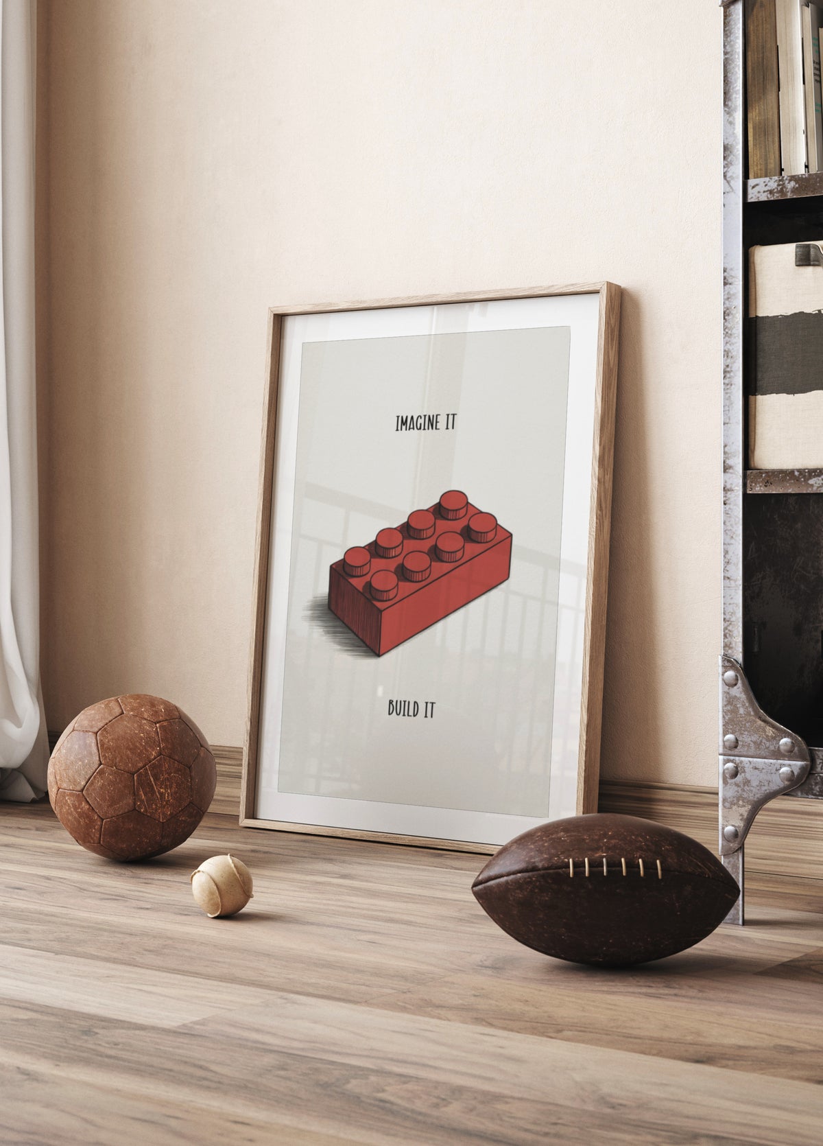 Kuvittele Build Red Block