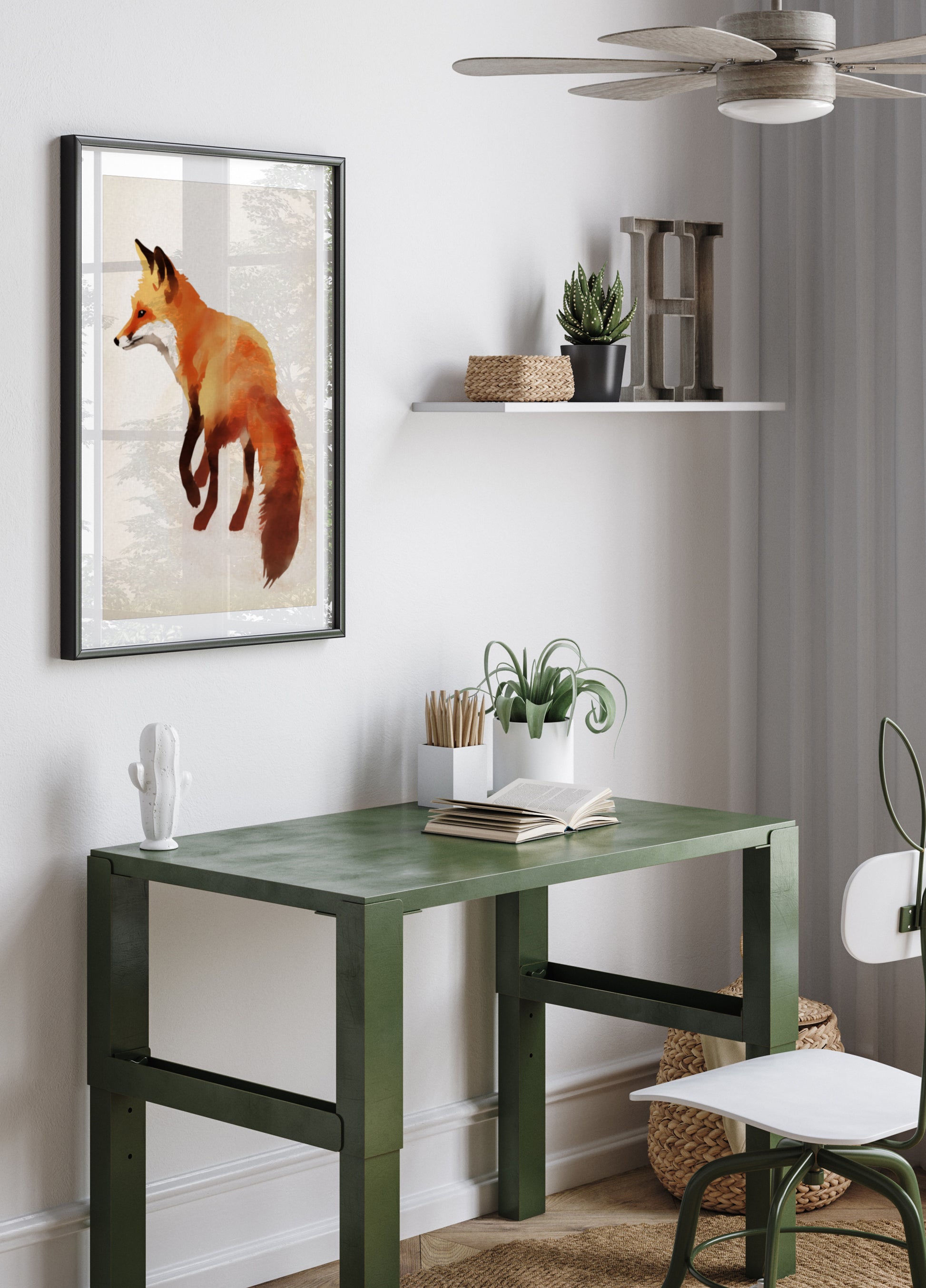Red Fox kuvitus