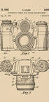 Vintage Camera Patent Drawing - Posterbox
