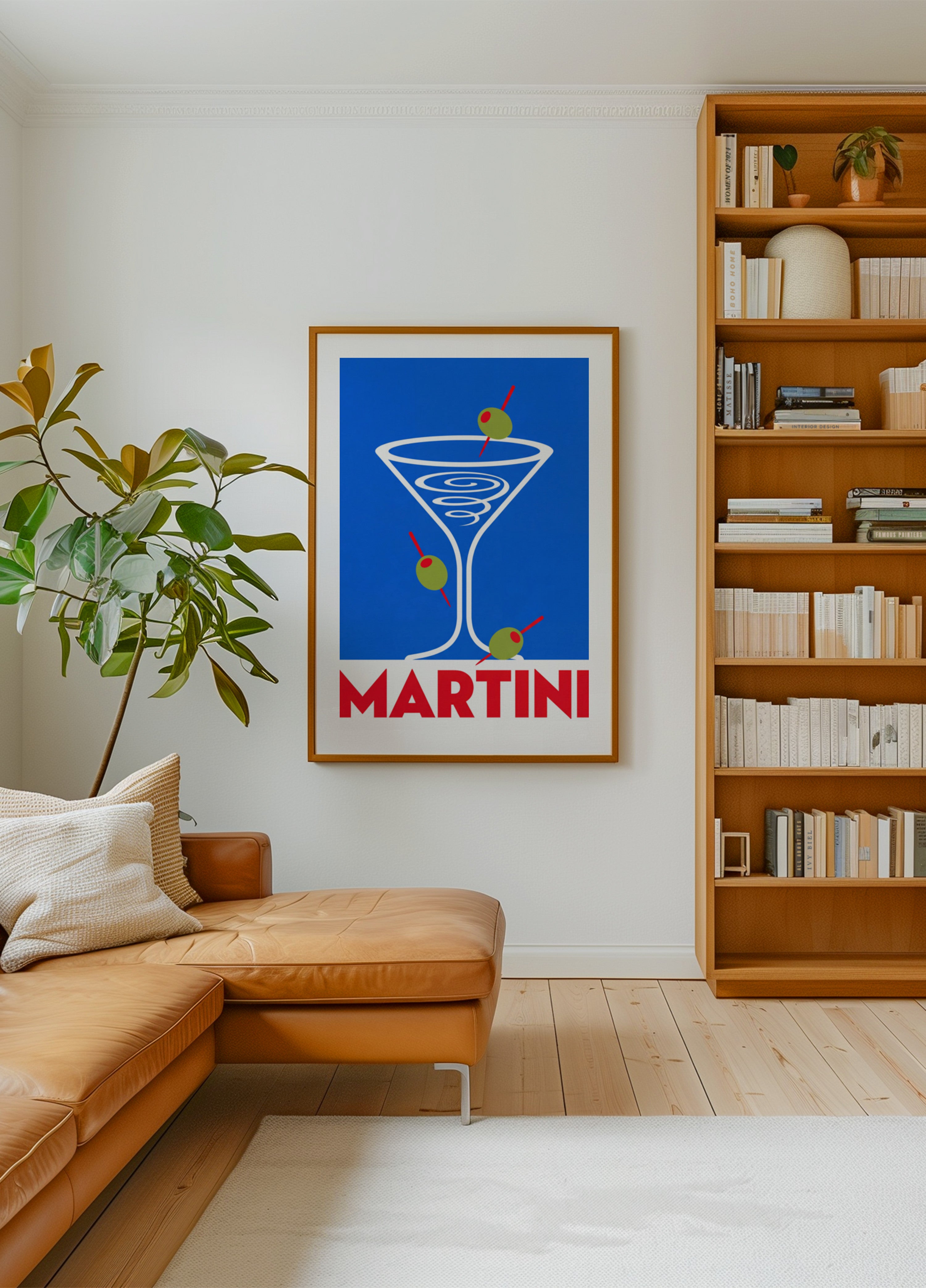 Klassinen sininen Martini