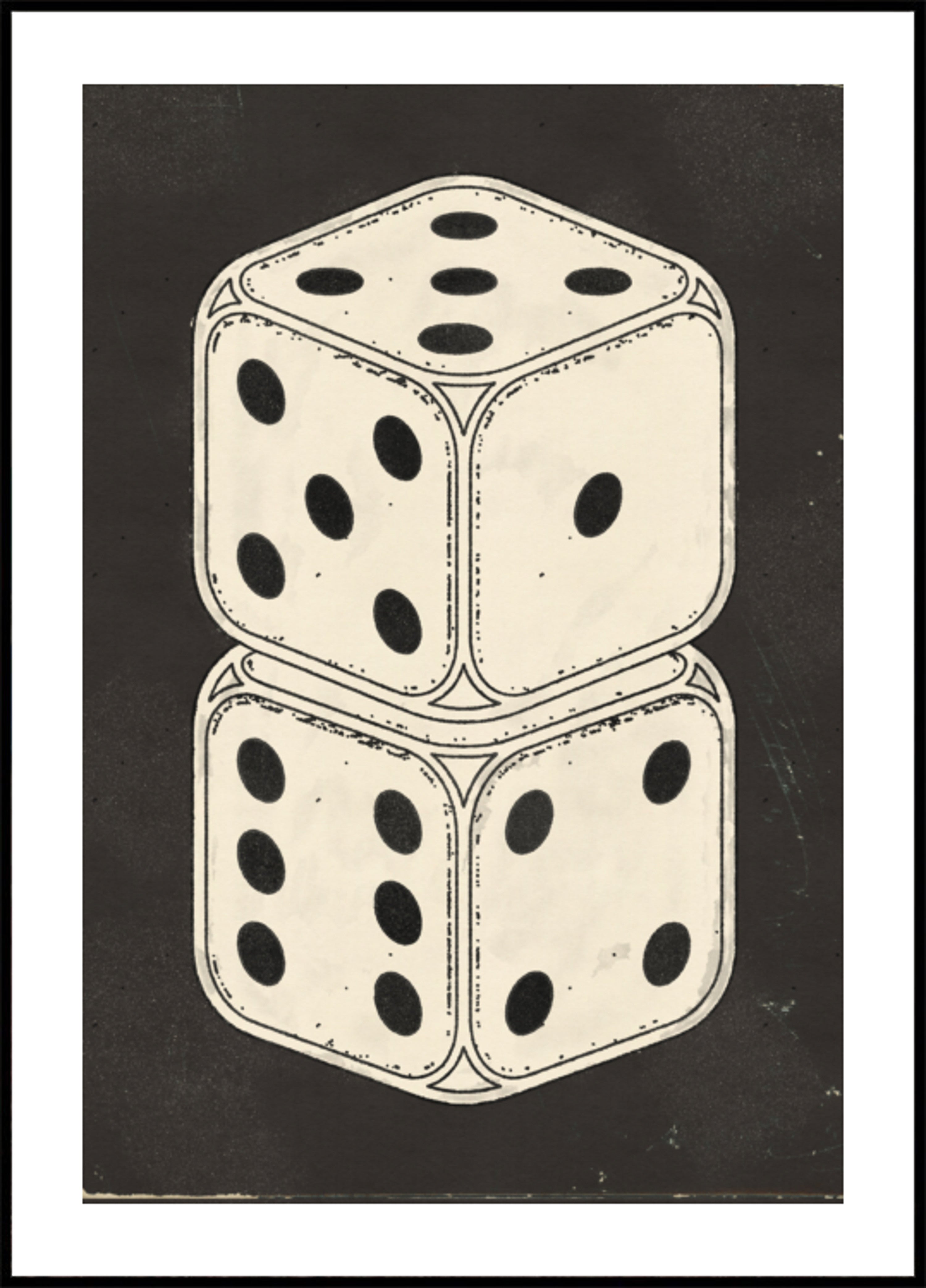 Pinottu Vintage Dice