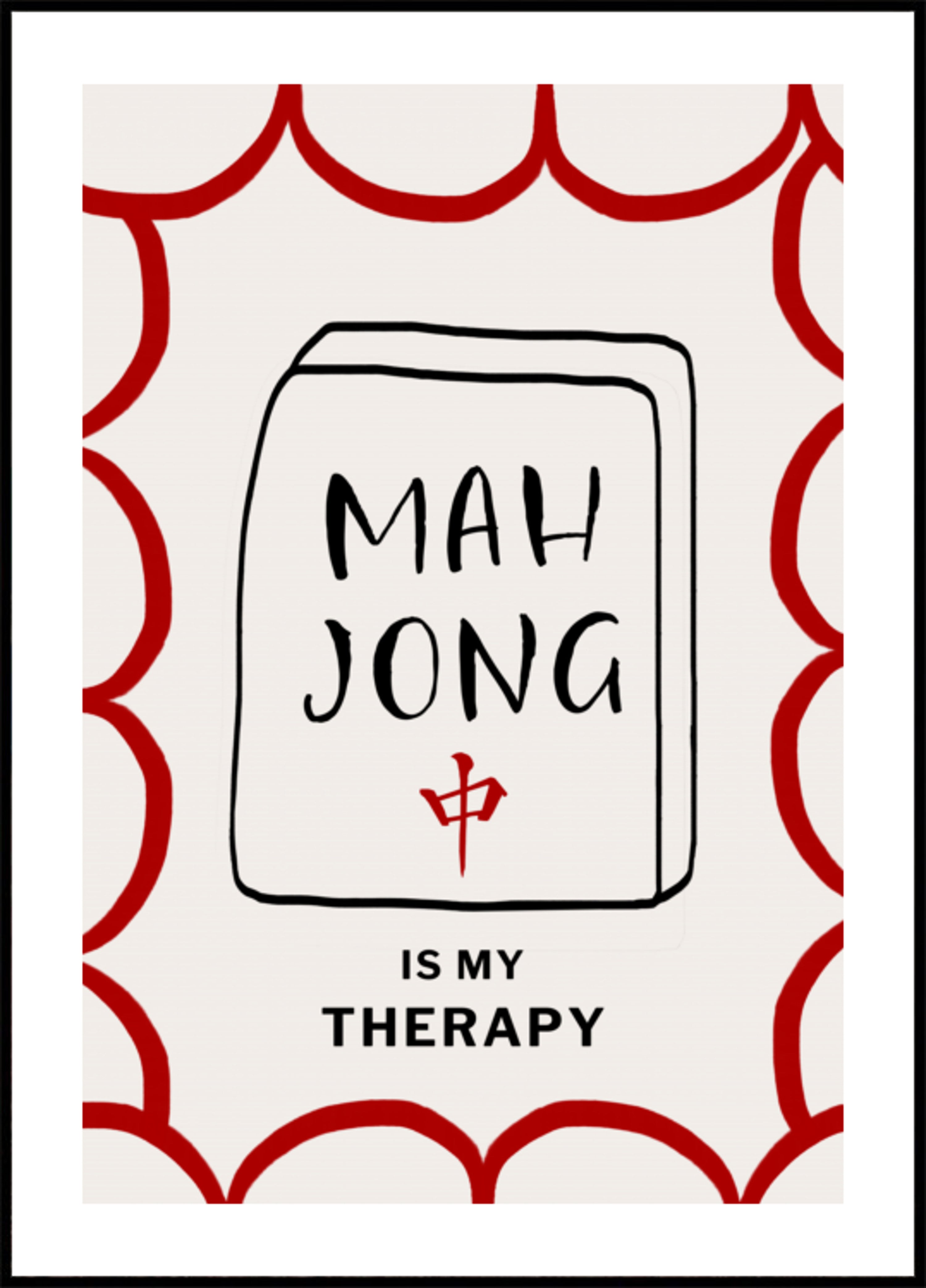 Mahjong-laattaterapia