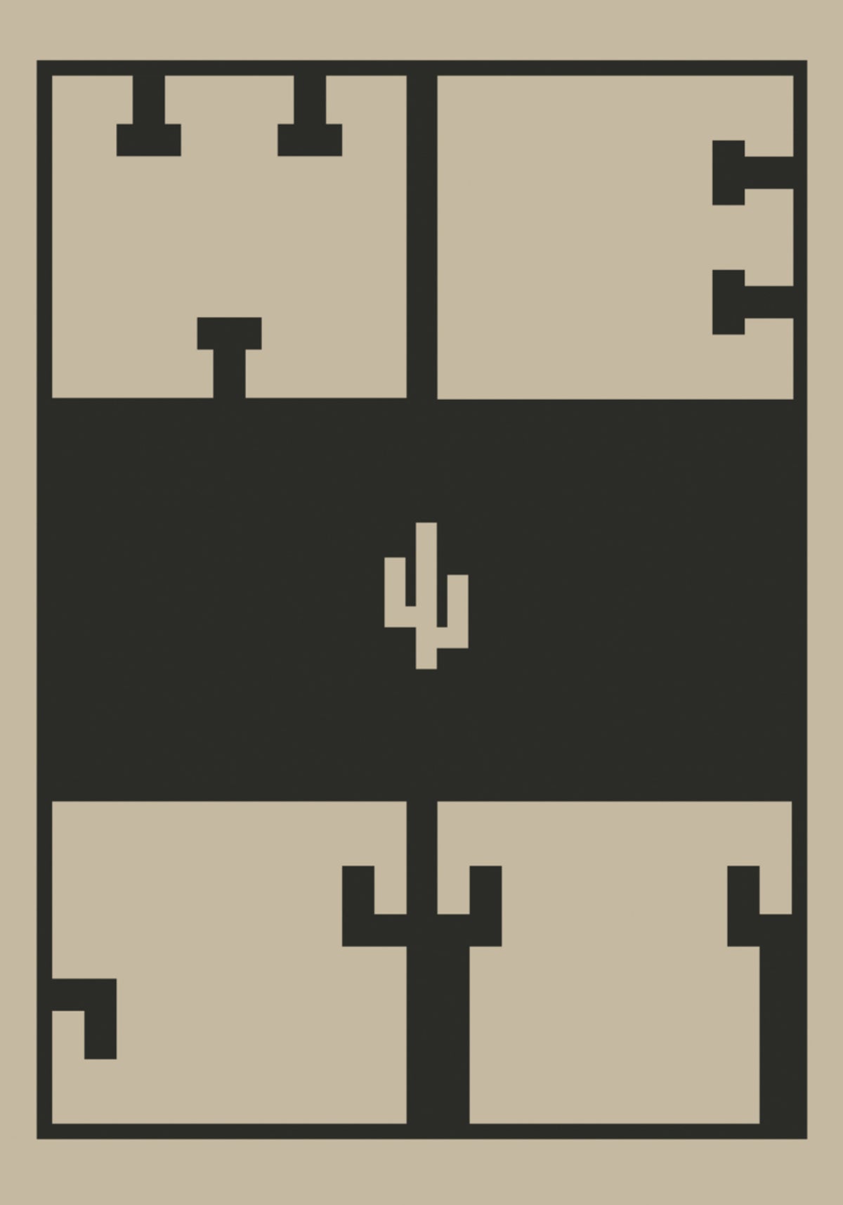 Retro pikseliarkkitehtuuri