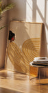 Woman Golden Waves - Posterbox