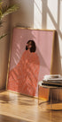 Dreamy Pink Portrait - Posterbox