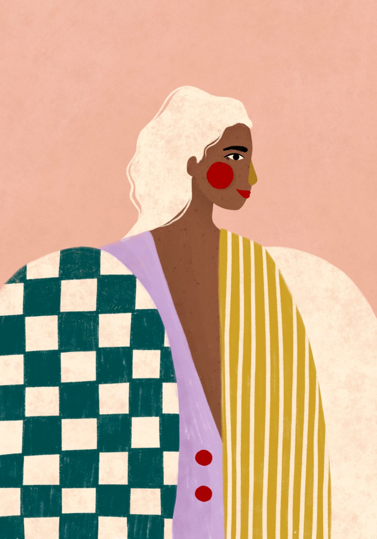 Bold Fashion Portrait - Posterbox