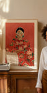 Vibrant Fashion Portrait - Posterbox