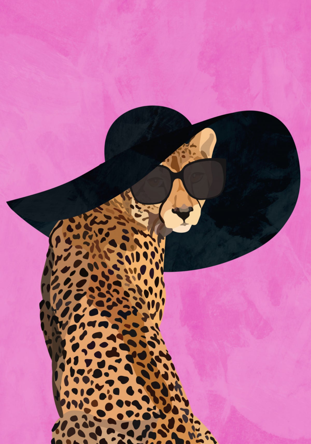 Chic Cheetah Shades - Posterbox