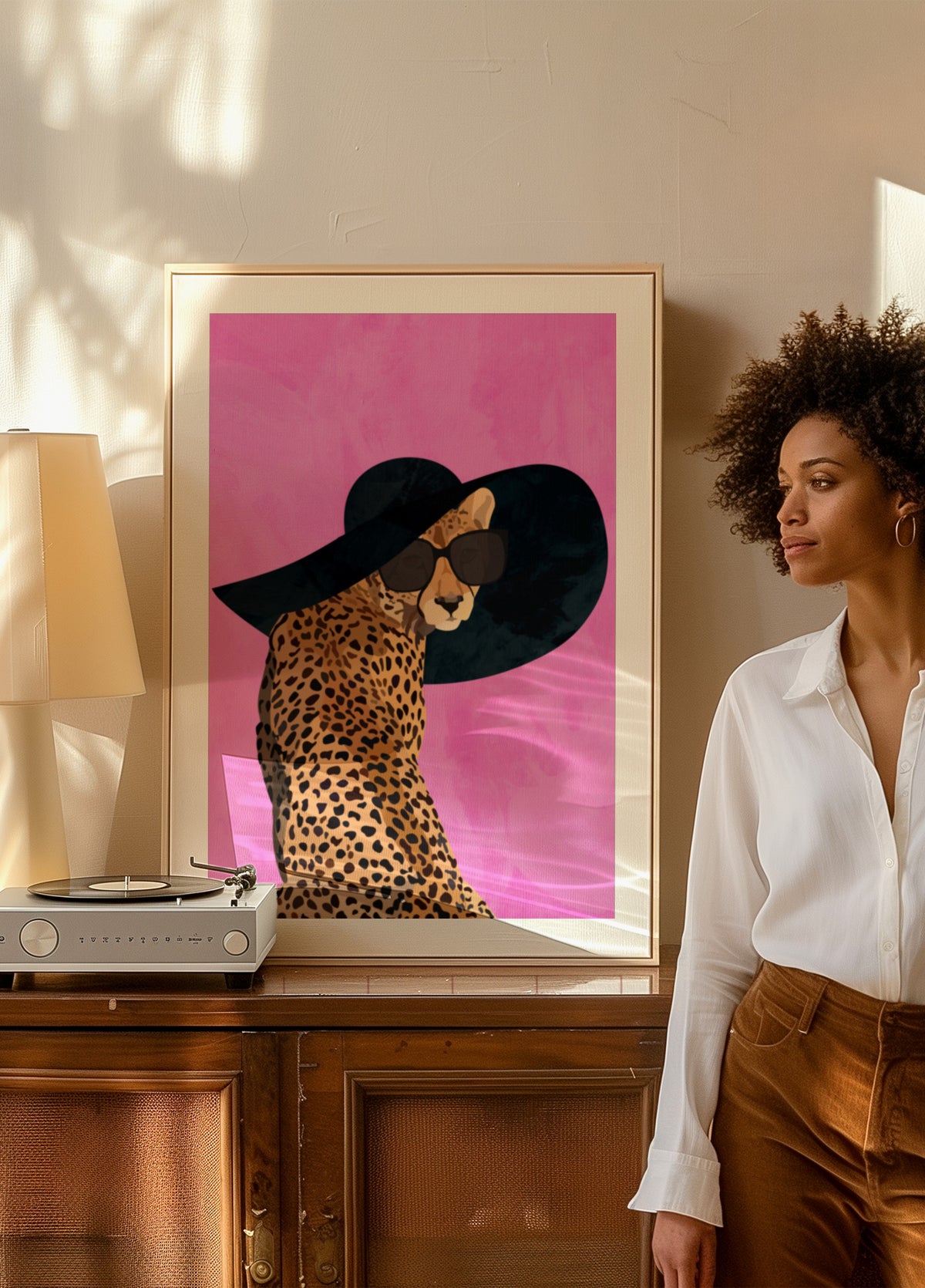 Chic Cheetah Shades - Posterbox