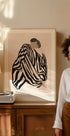 Pensive Striped Figure - Posterbox