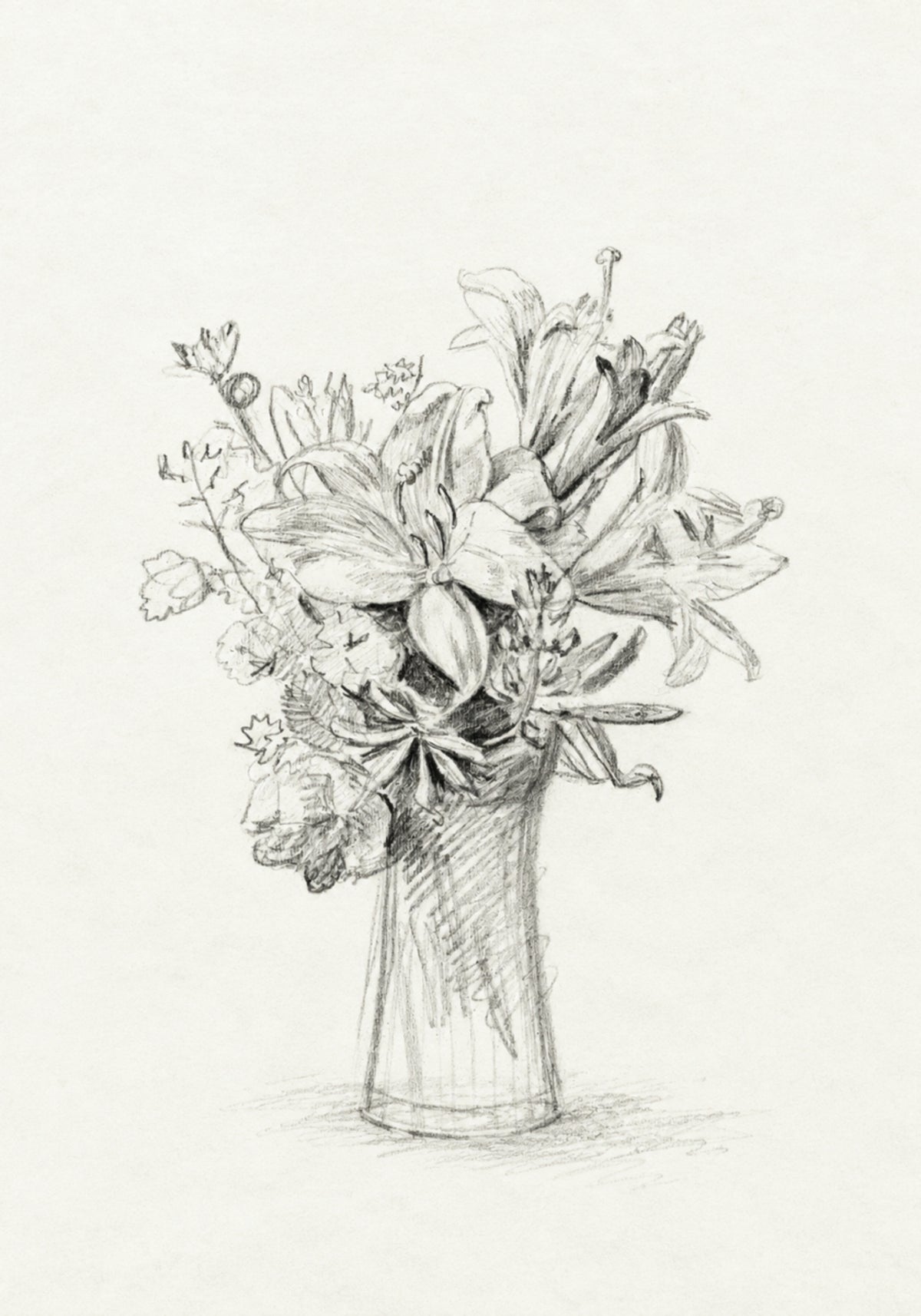 Flowers In a Vase - Posterbox