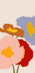 Colorful Abstract Flowers - Posterbox