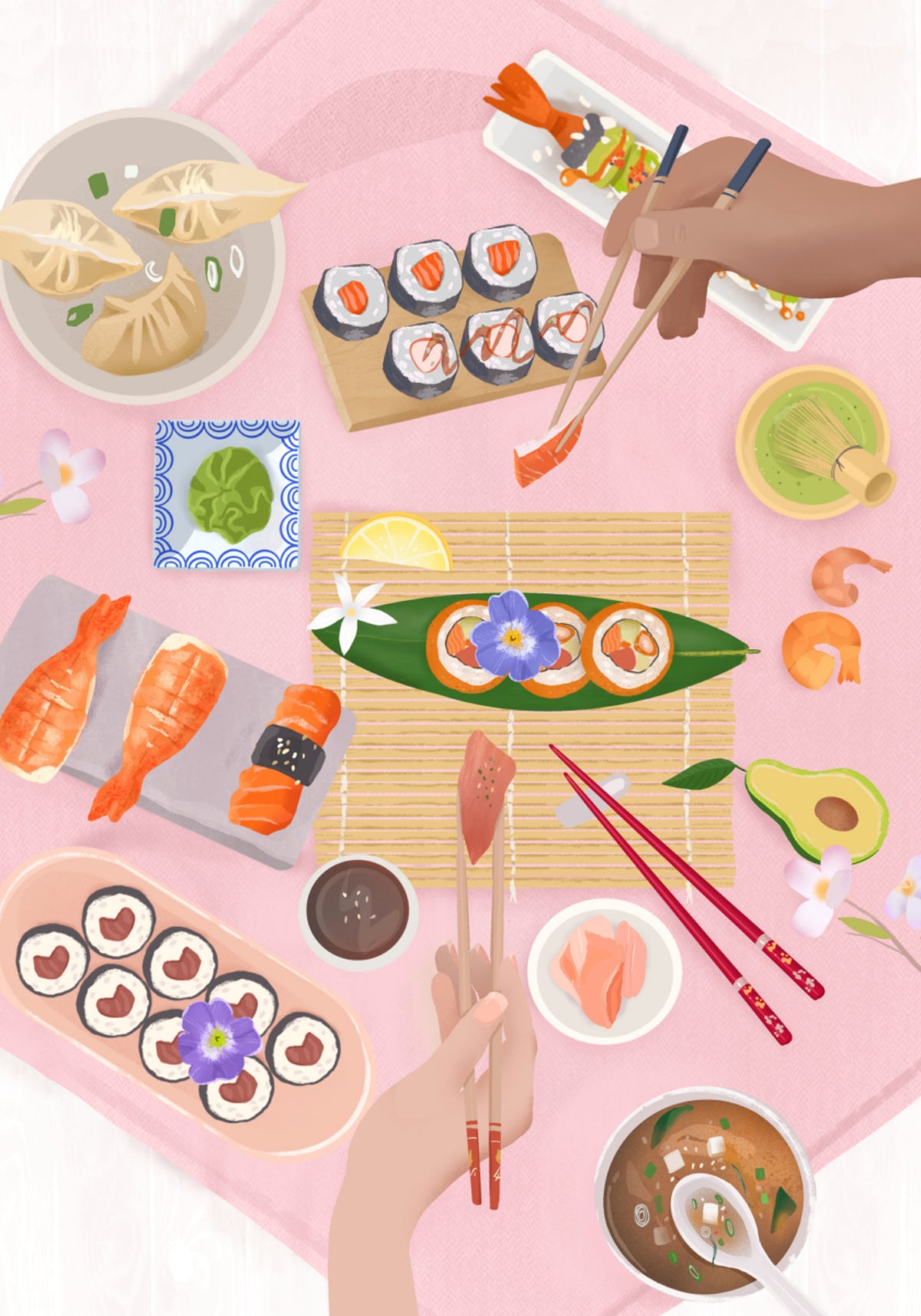 Sushi-brunssi