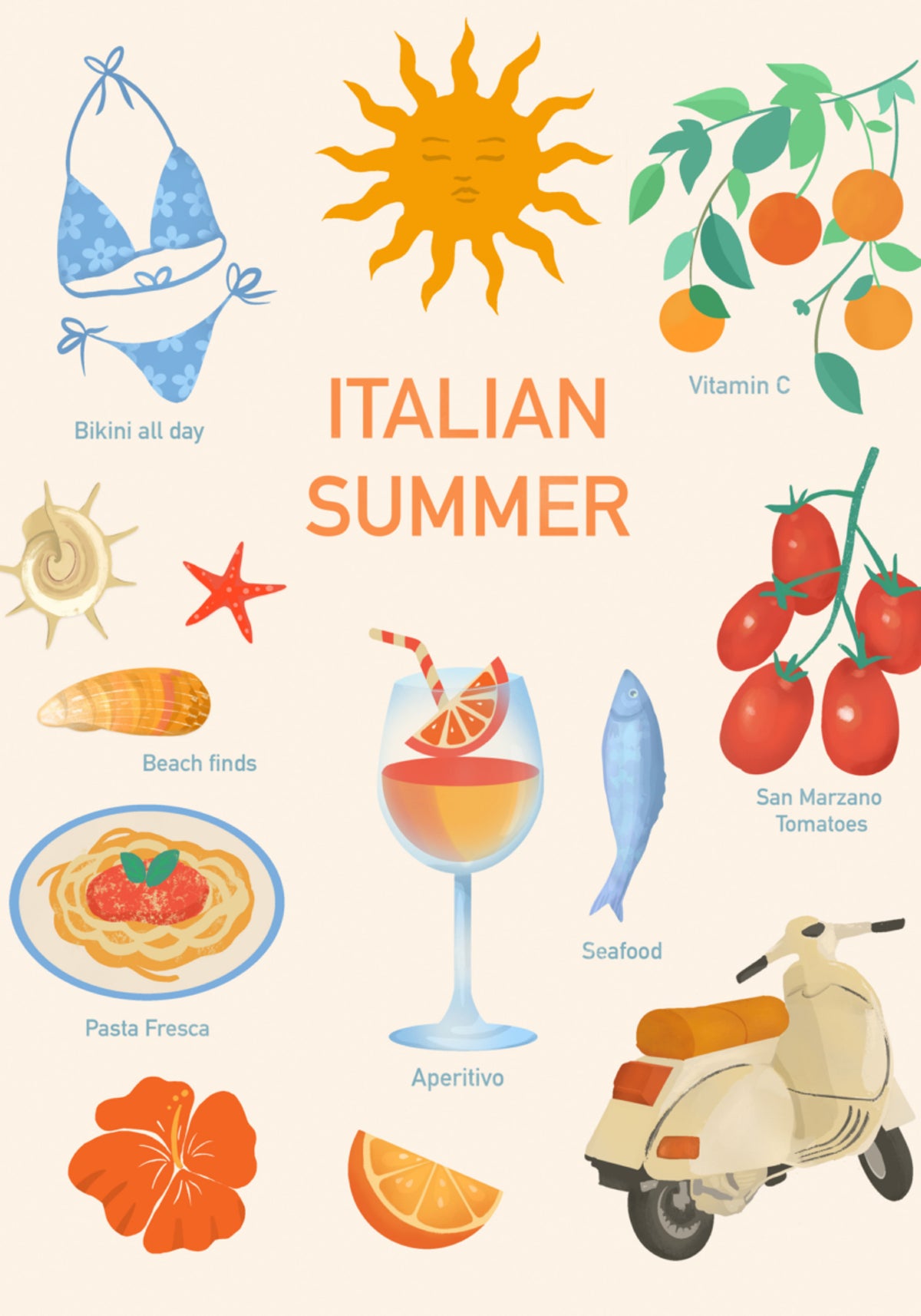 Italian kesä