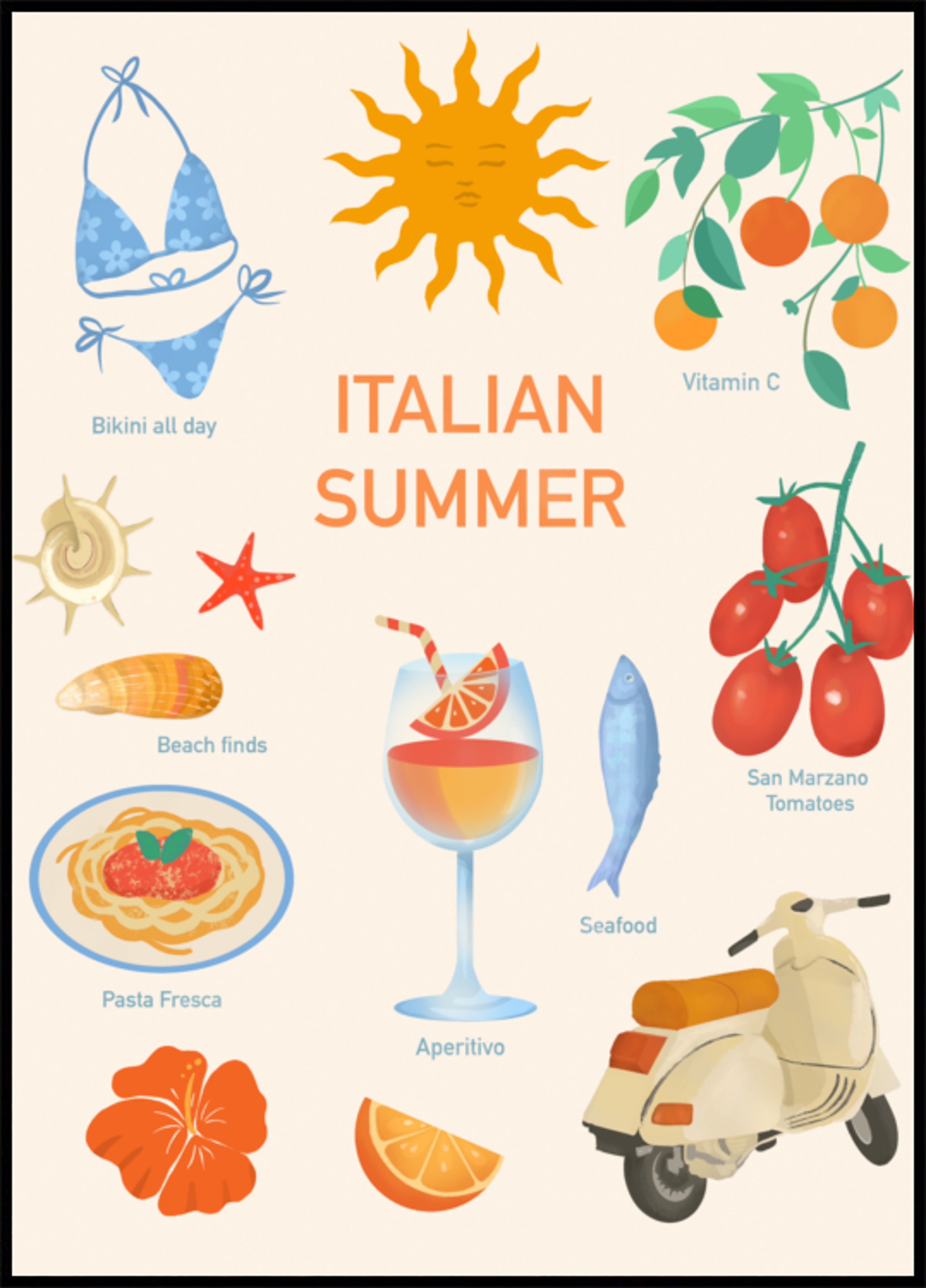 Italian kesä