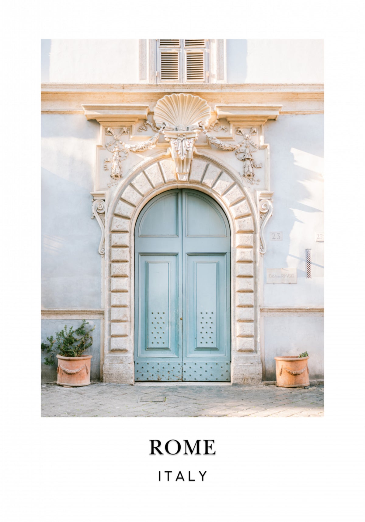 Rooman Italian matkajuliste