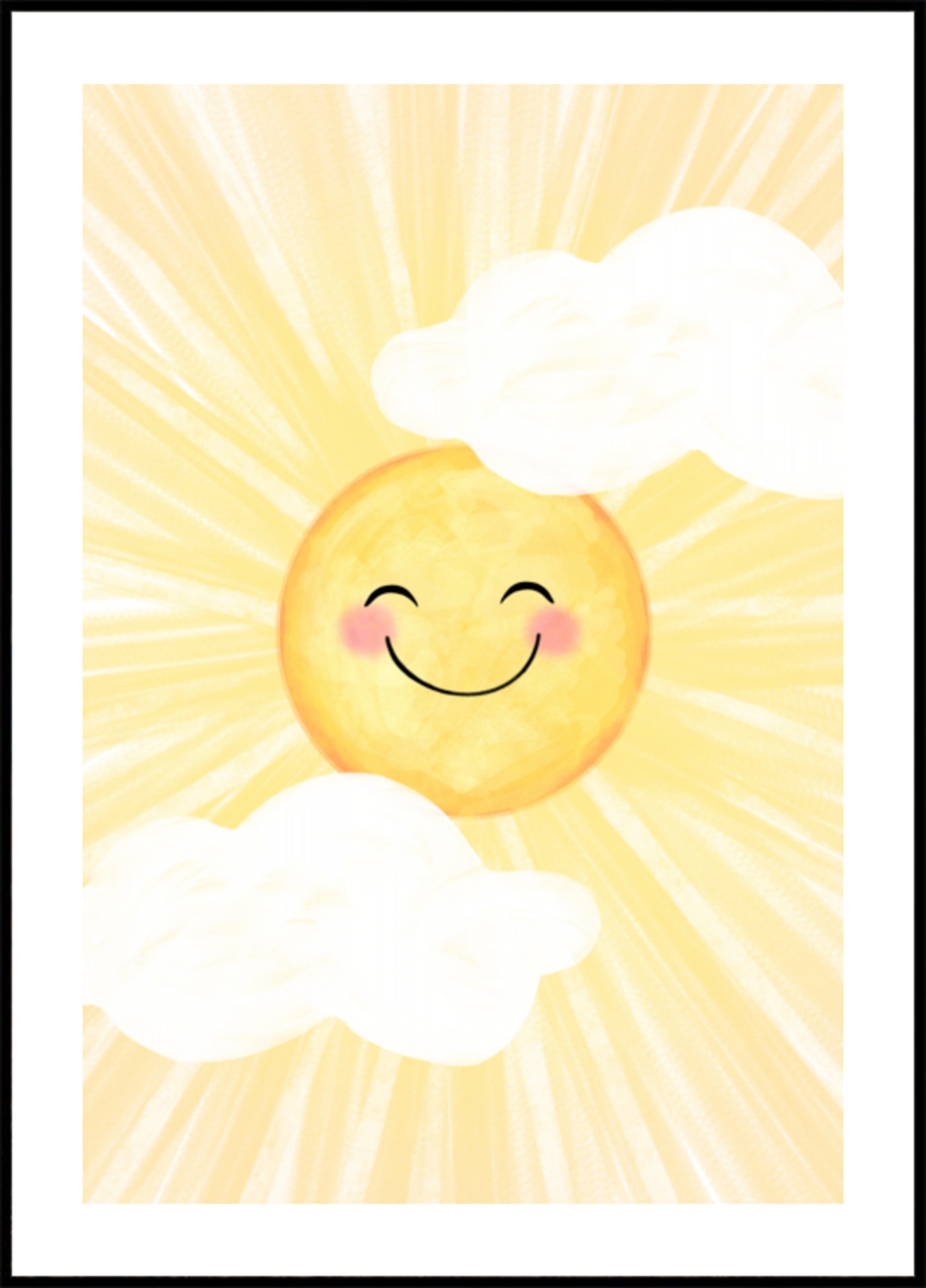 Hyvää hymyilevää aurinkoa