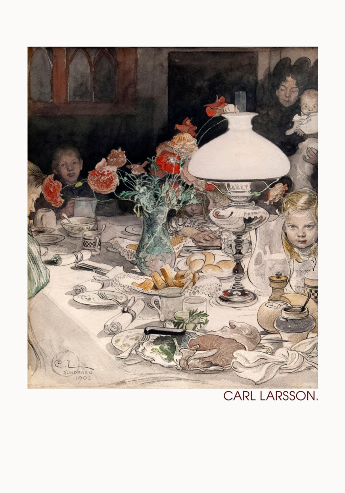 Iltalampun ympärillä (1900)
