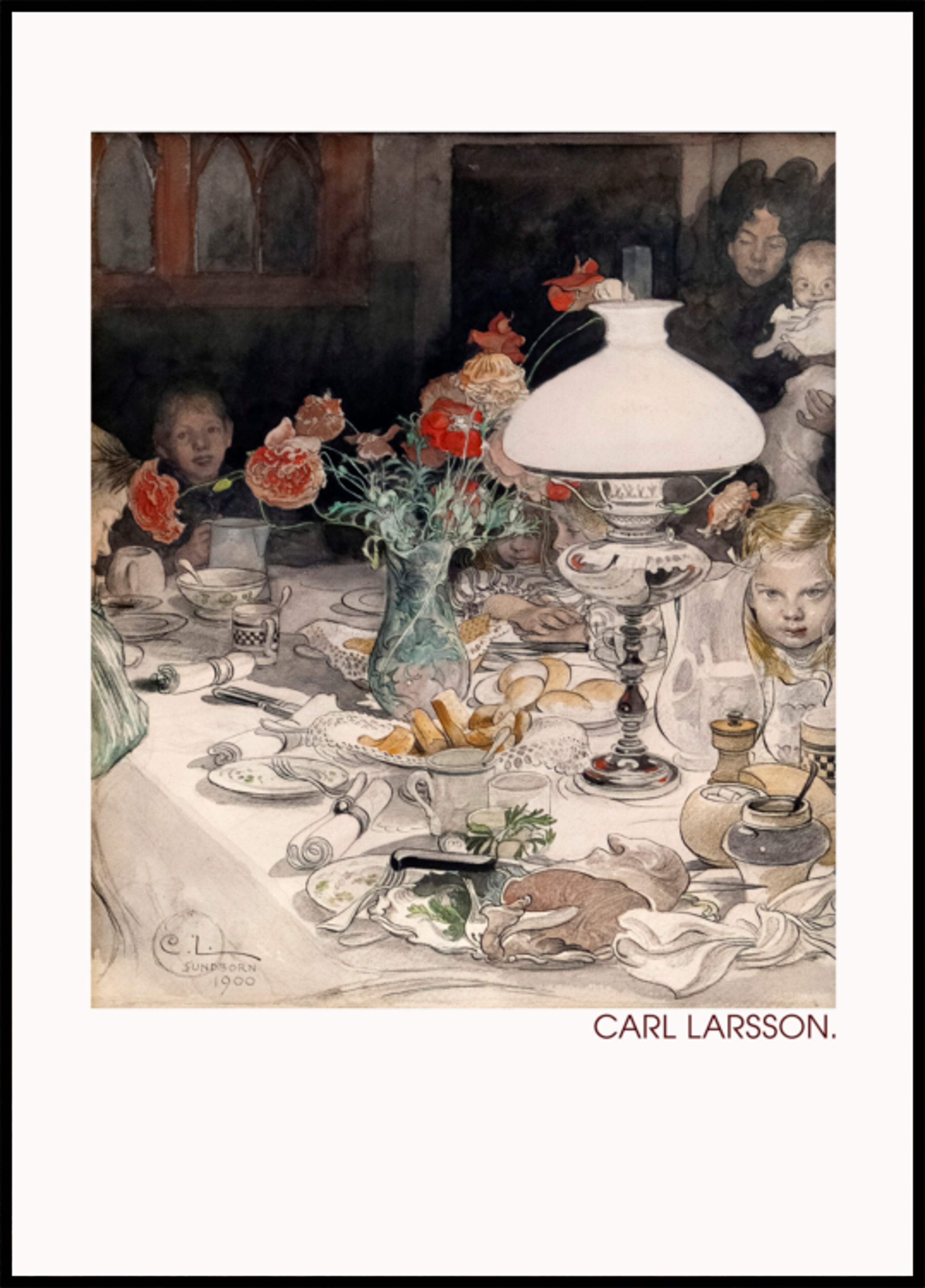 Iltalampun ympärillä (1900)