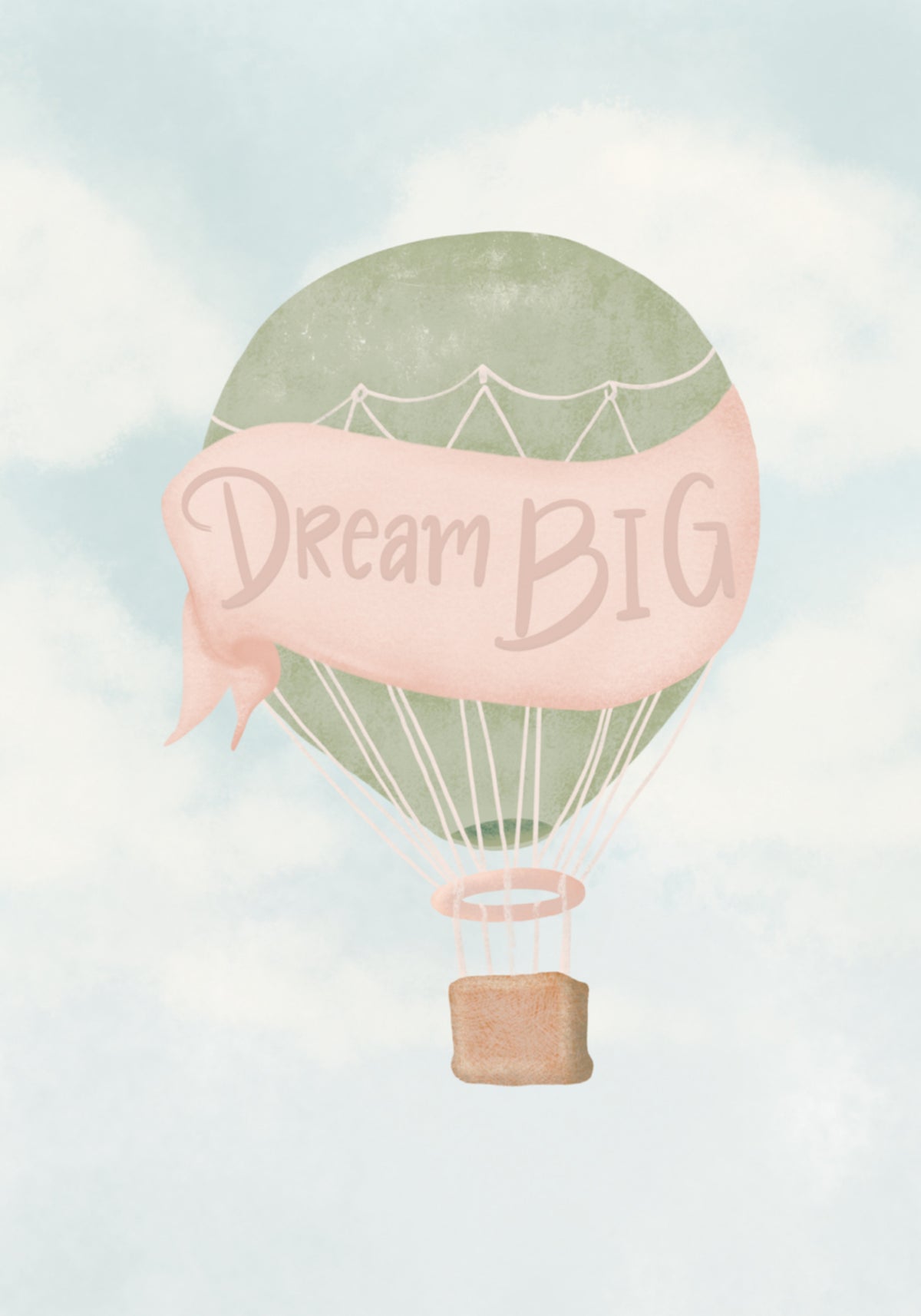 Dream Big kuumailmapallo
