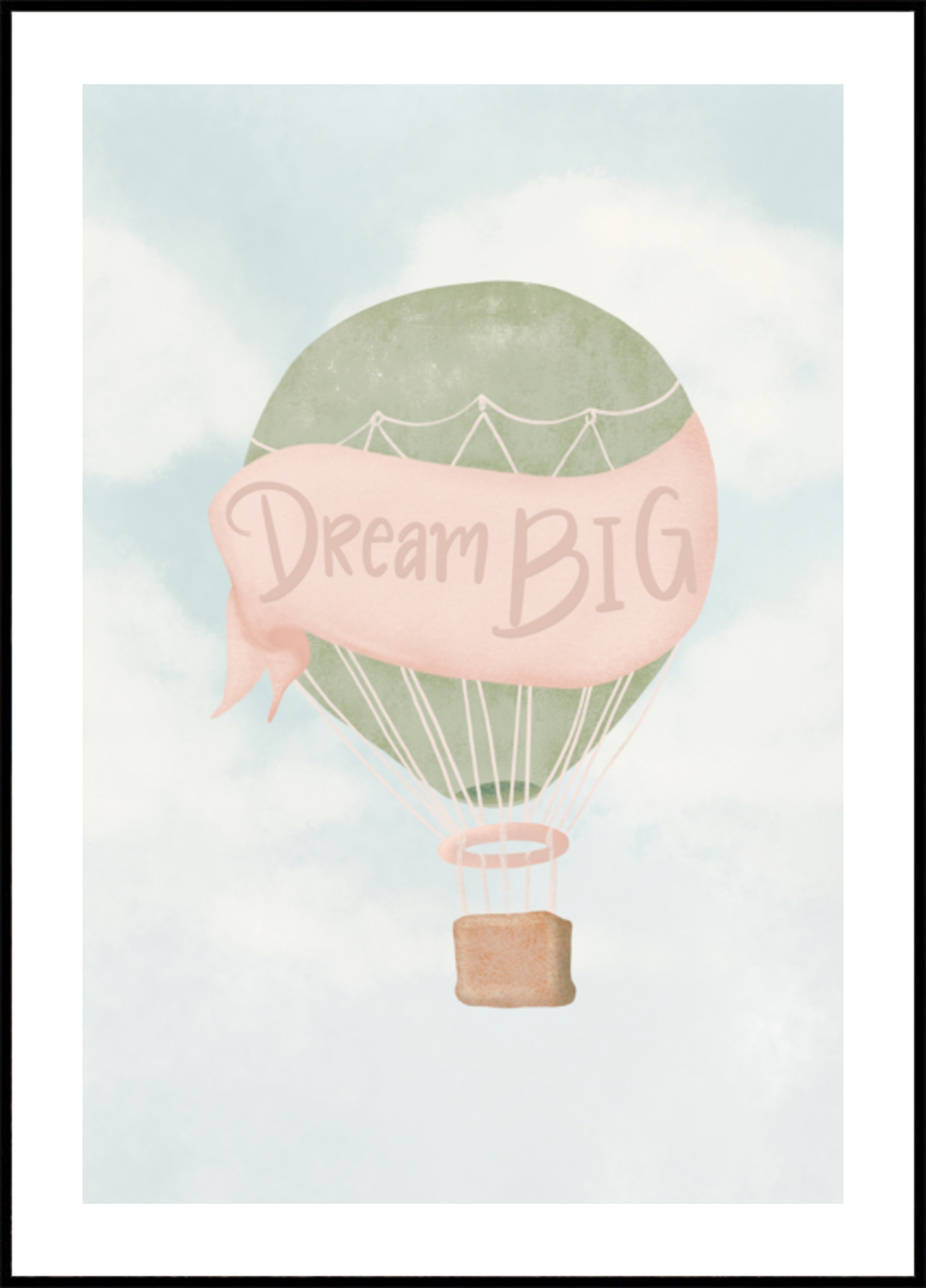 Dream Big kuumailmapallo