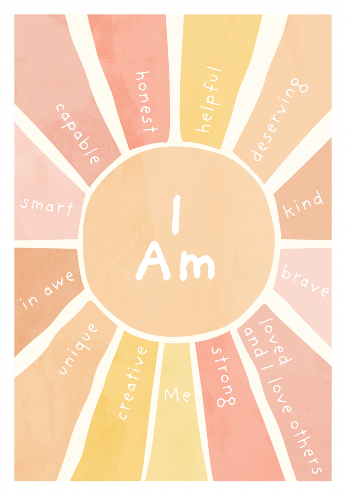 Positiiviset vahvistukset Sunburst
