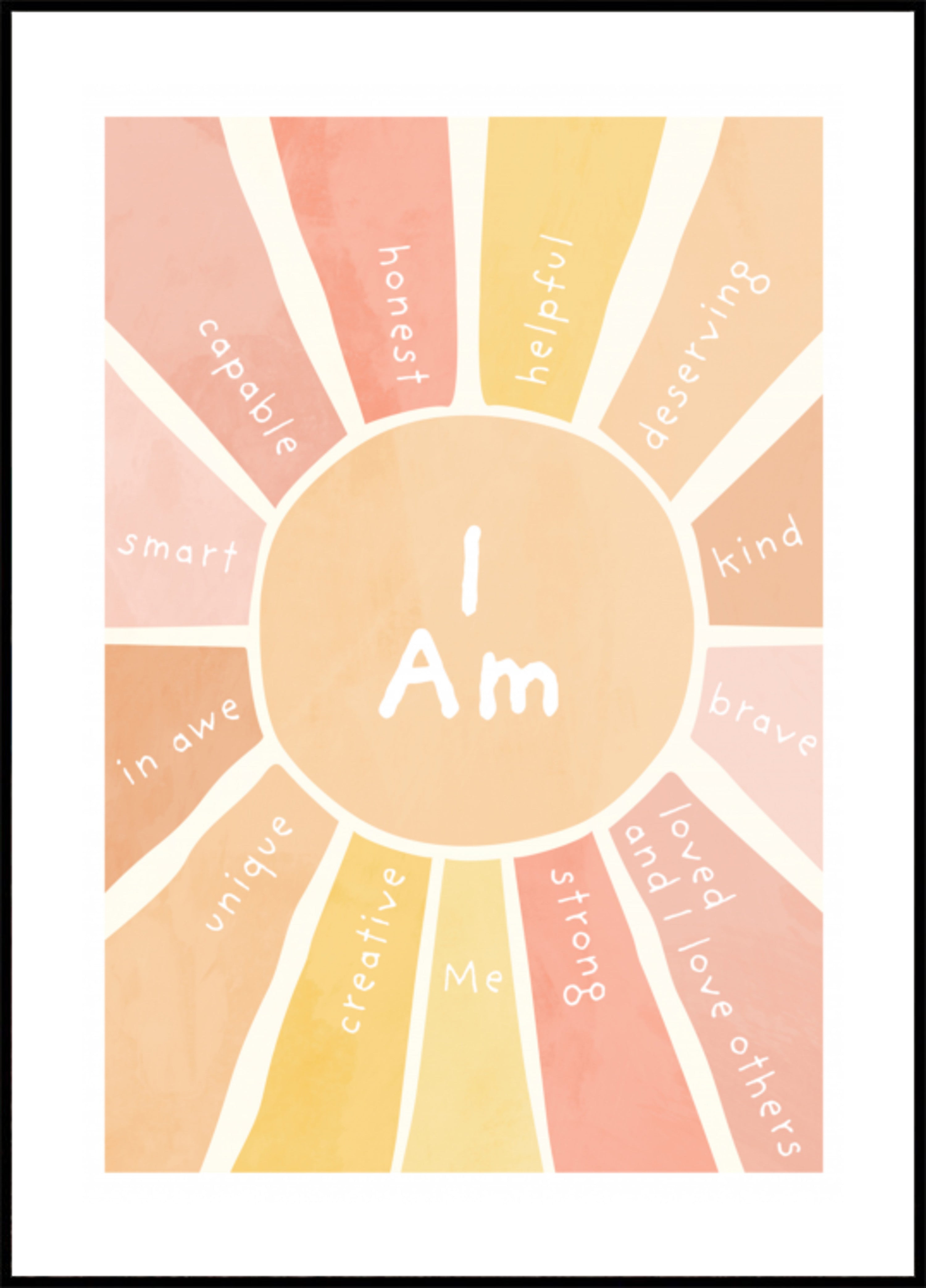 Positiiviset vahvistukset Sunburst