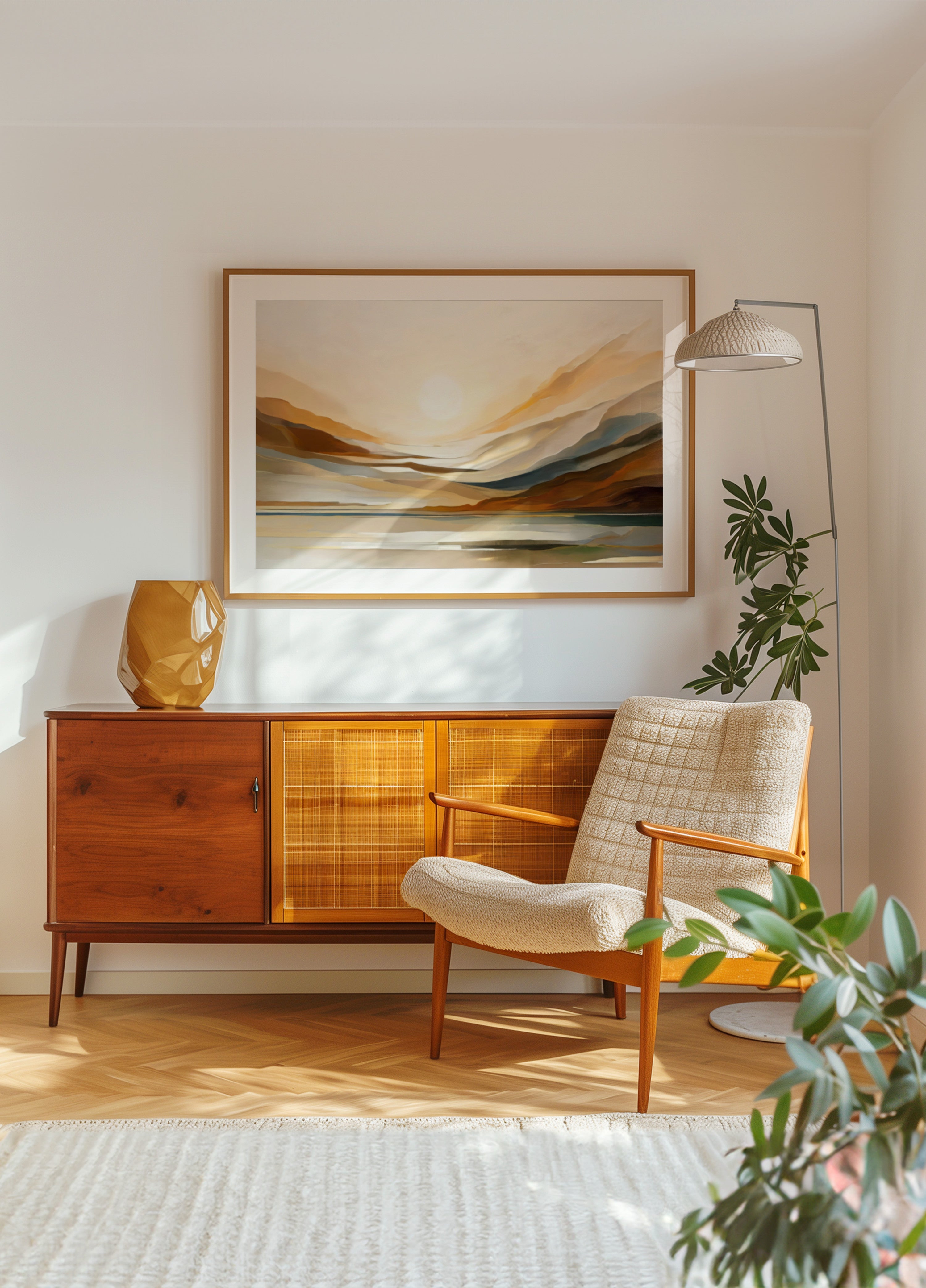 Kultaisen horisontin maisema