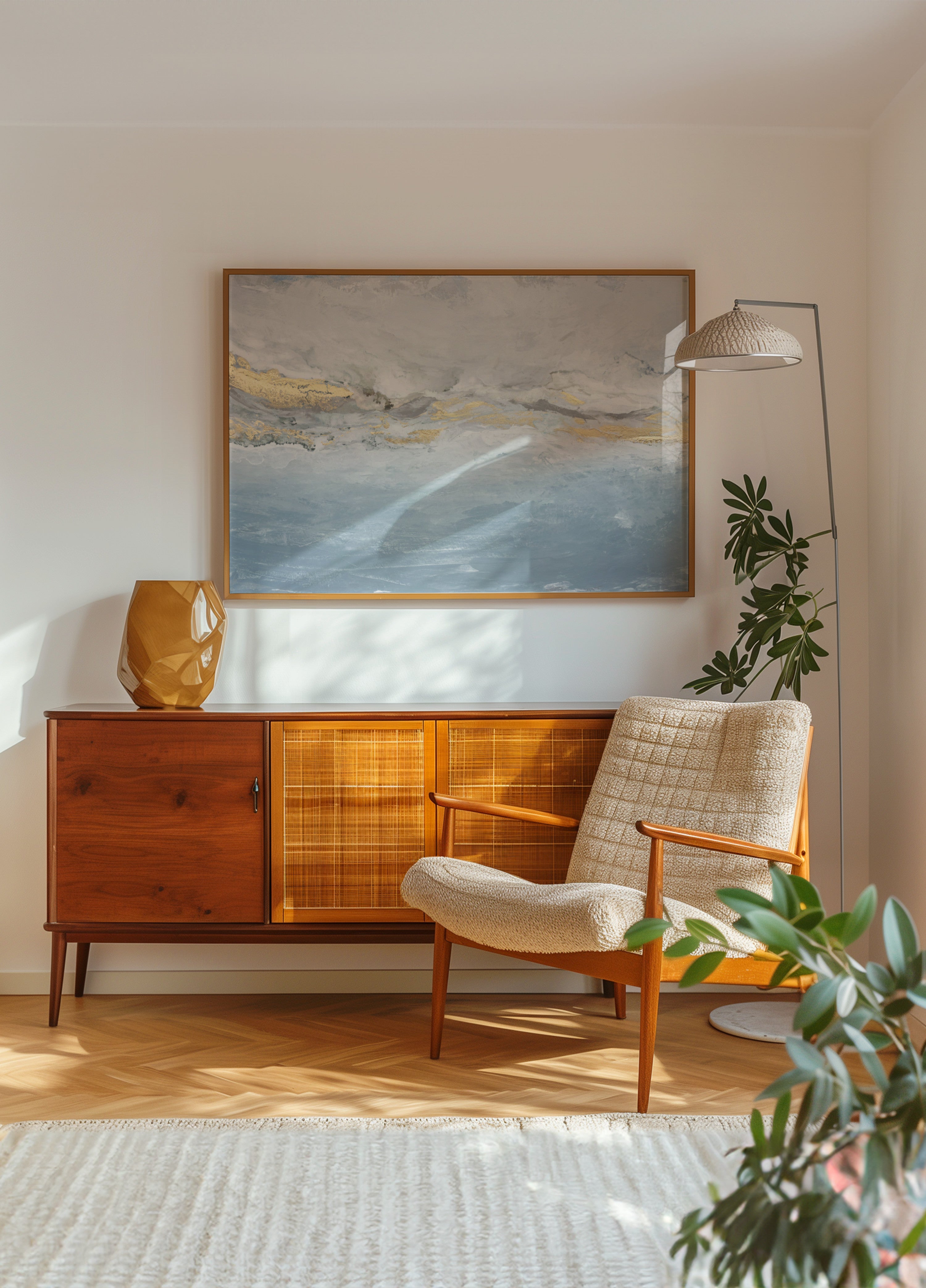Rauhallinen merimaisema