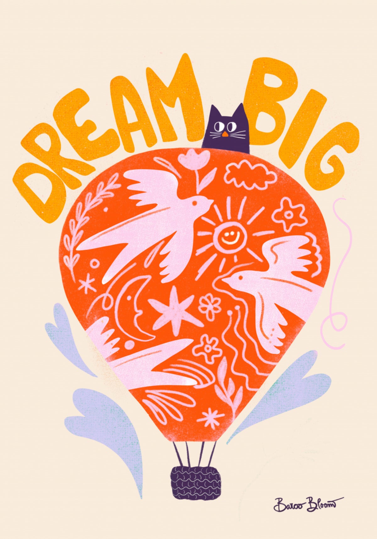 Dream Big kuumailmapallo