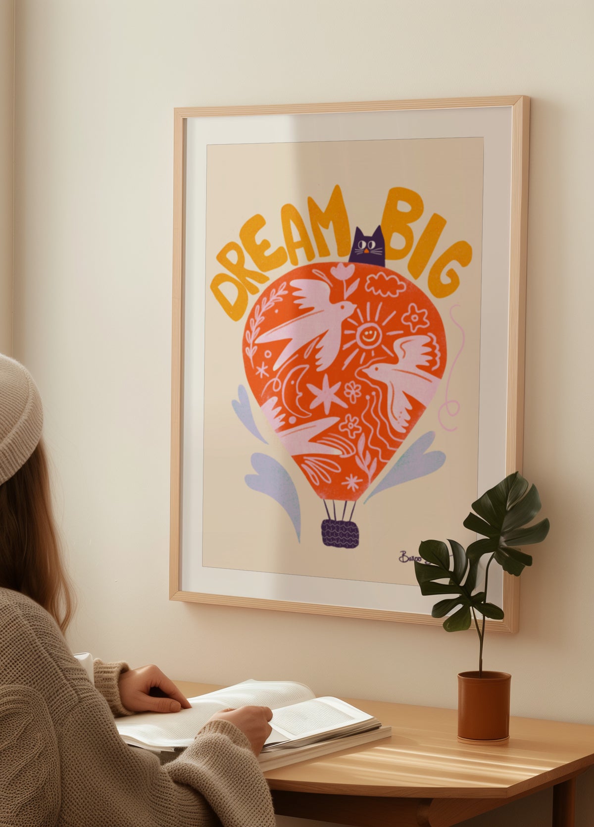 Dream Big kuumailmapallo