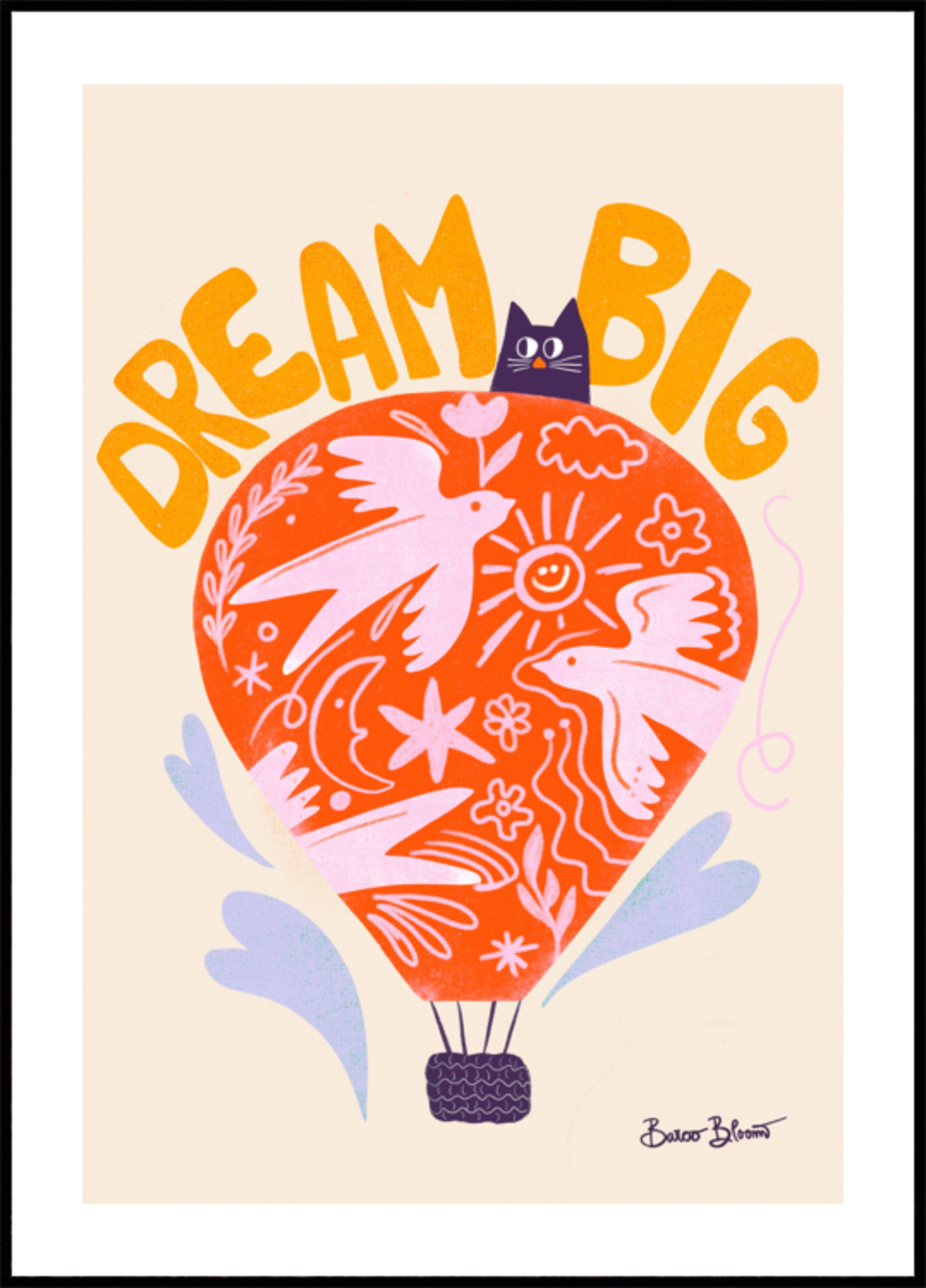 Dream Big kuumailmapallo