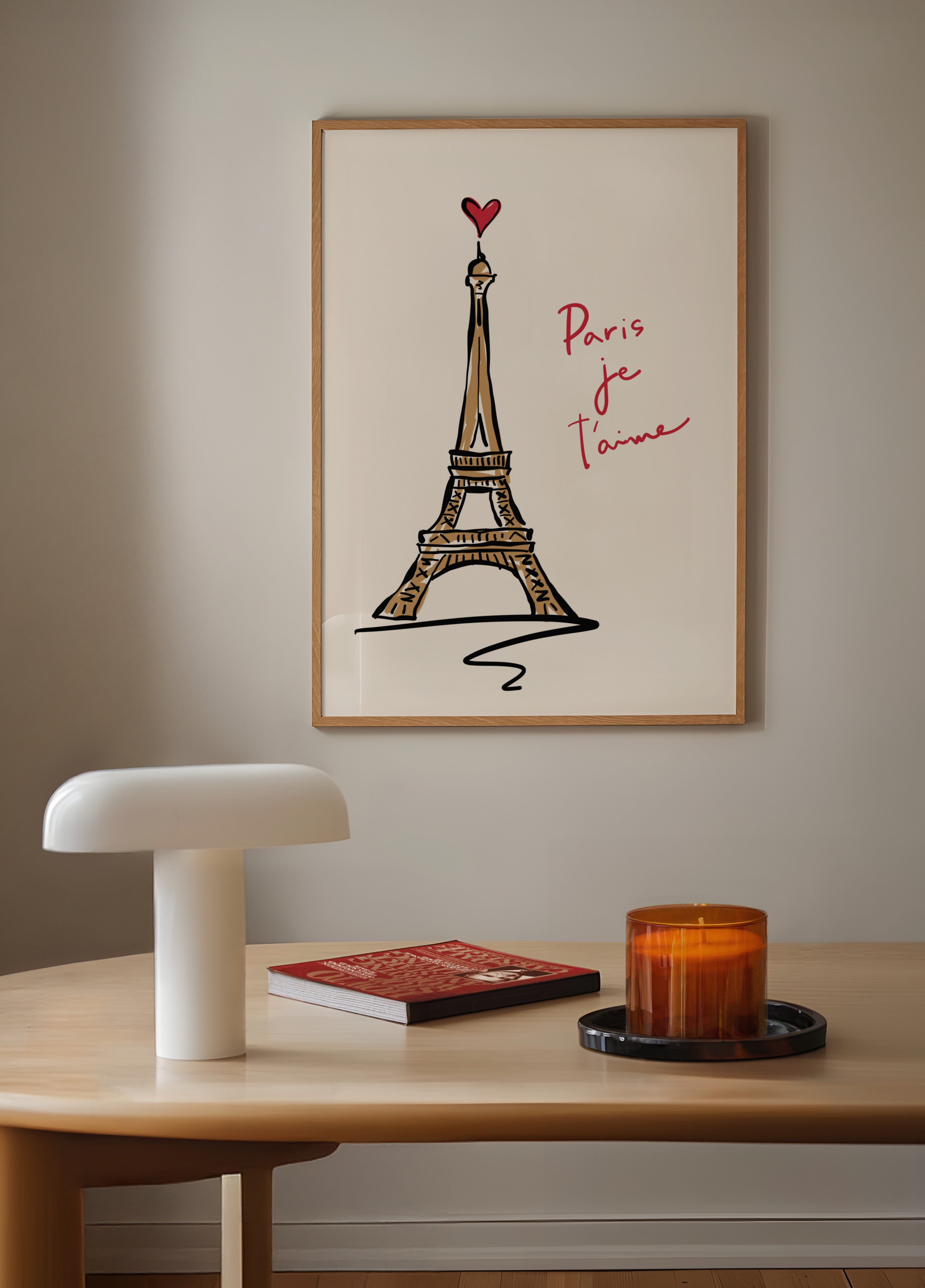 Eiffel-tornin rakkausluonnos
