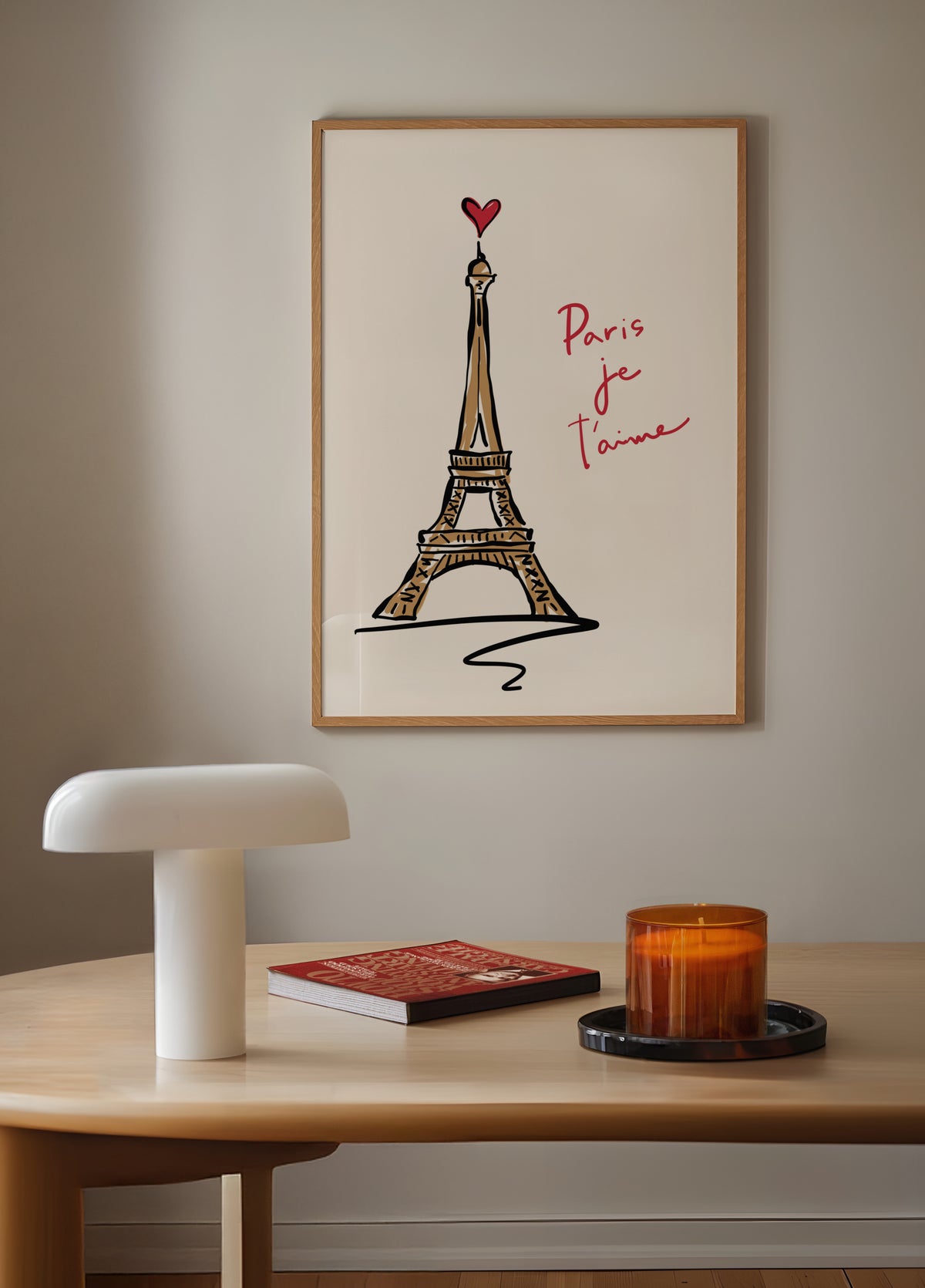 Eiffel-tornin rakkausluonnos