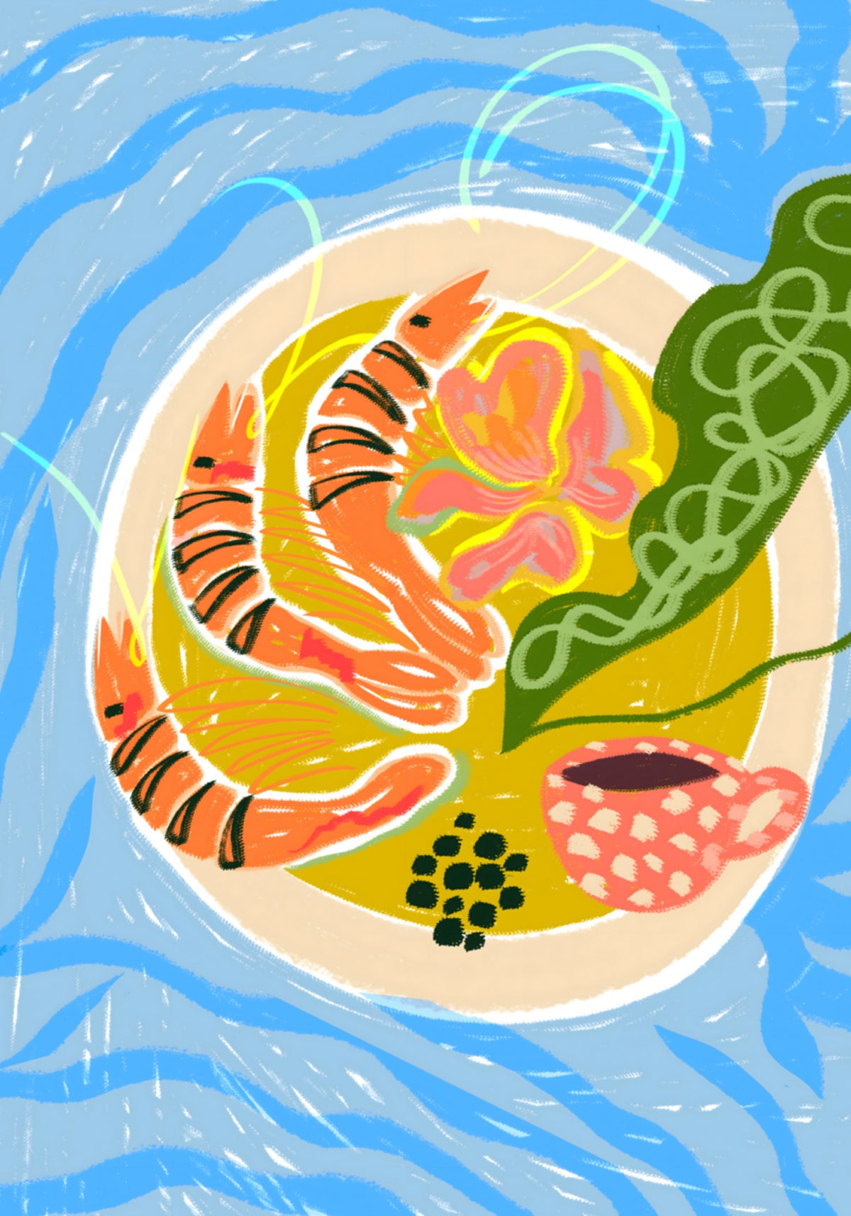 Ocean Blue Shrimp -ateria