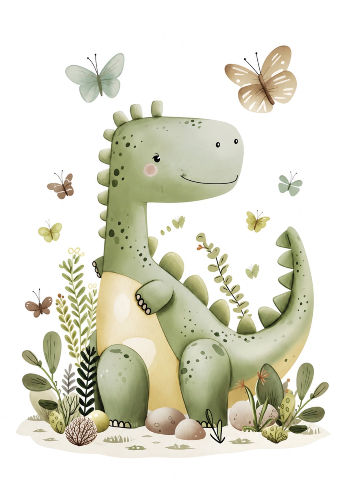 Söpö dinosaurusten lastentarha